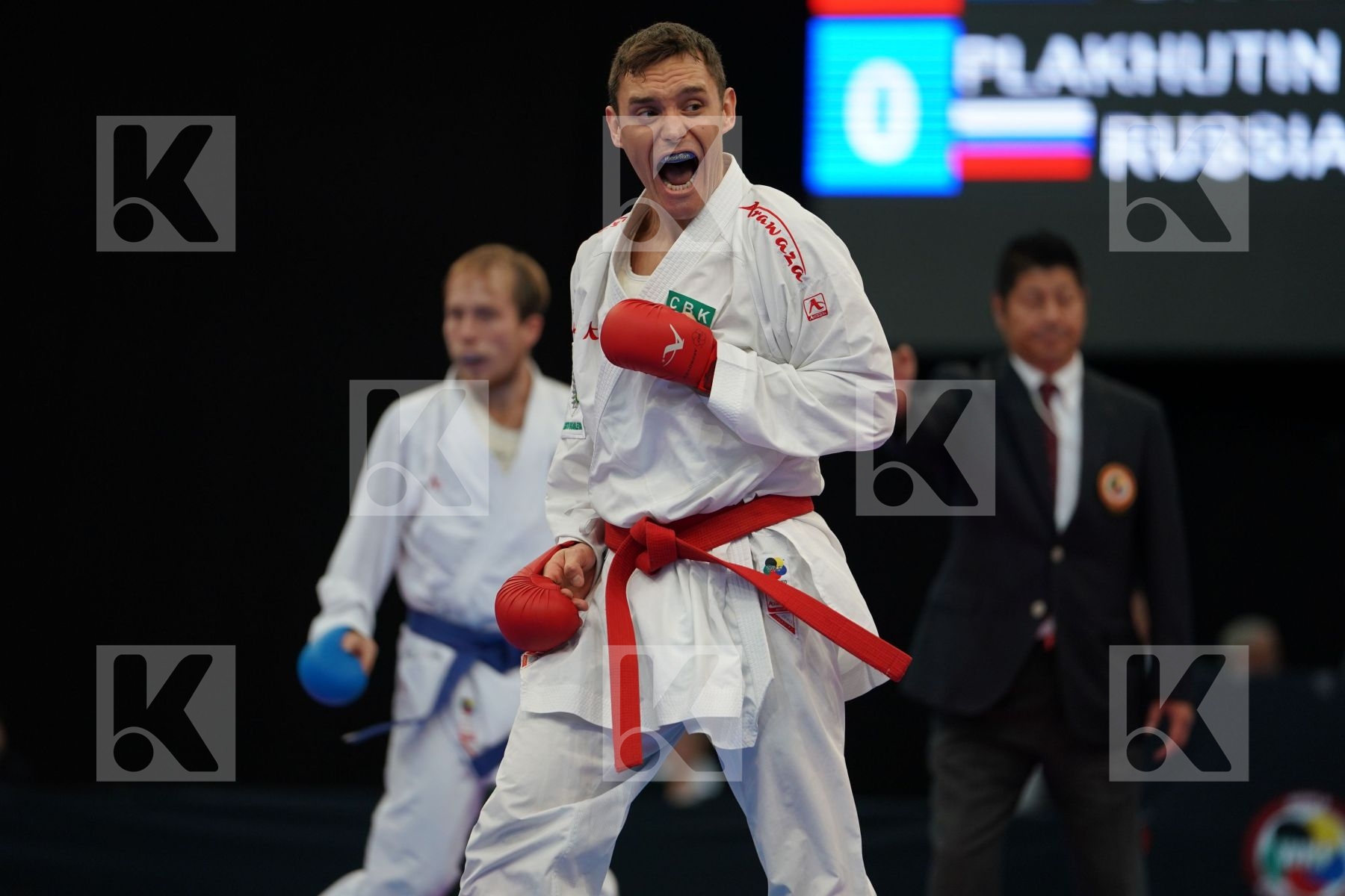Brazil Brose Douglas Male kumite -60 kg Plakhutin Evgeny Russian
