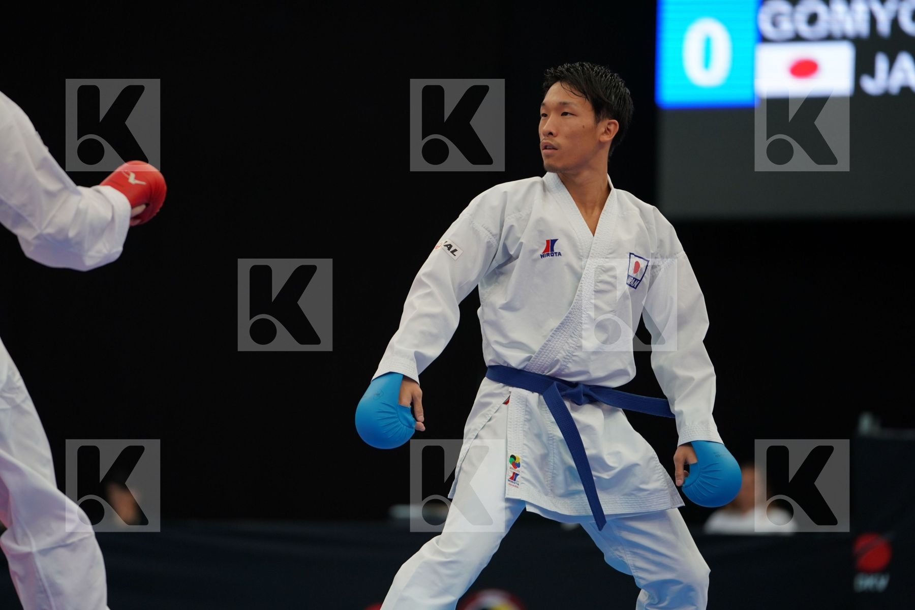 Brazil Figueira Vinicius Gomyo Hiroto Japan Male kumite -67 kg