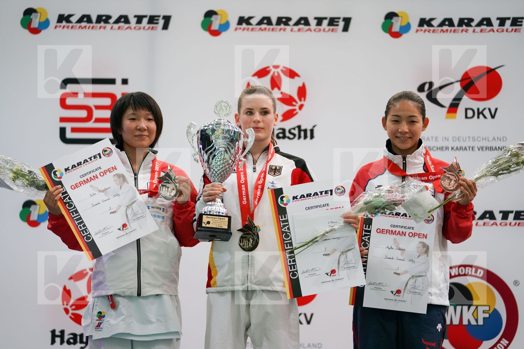 Dominican Rep. Dominican republic Female kumite -50 kg Germany H