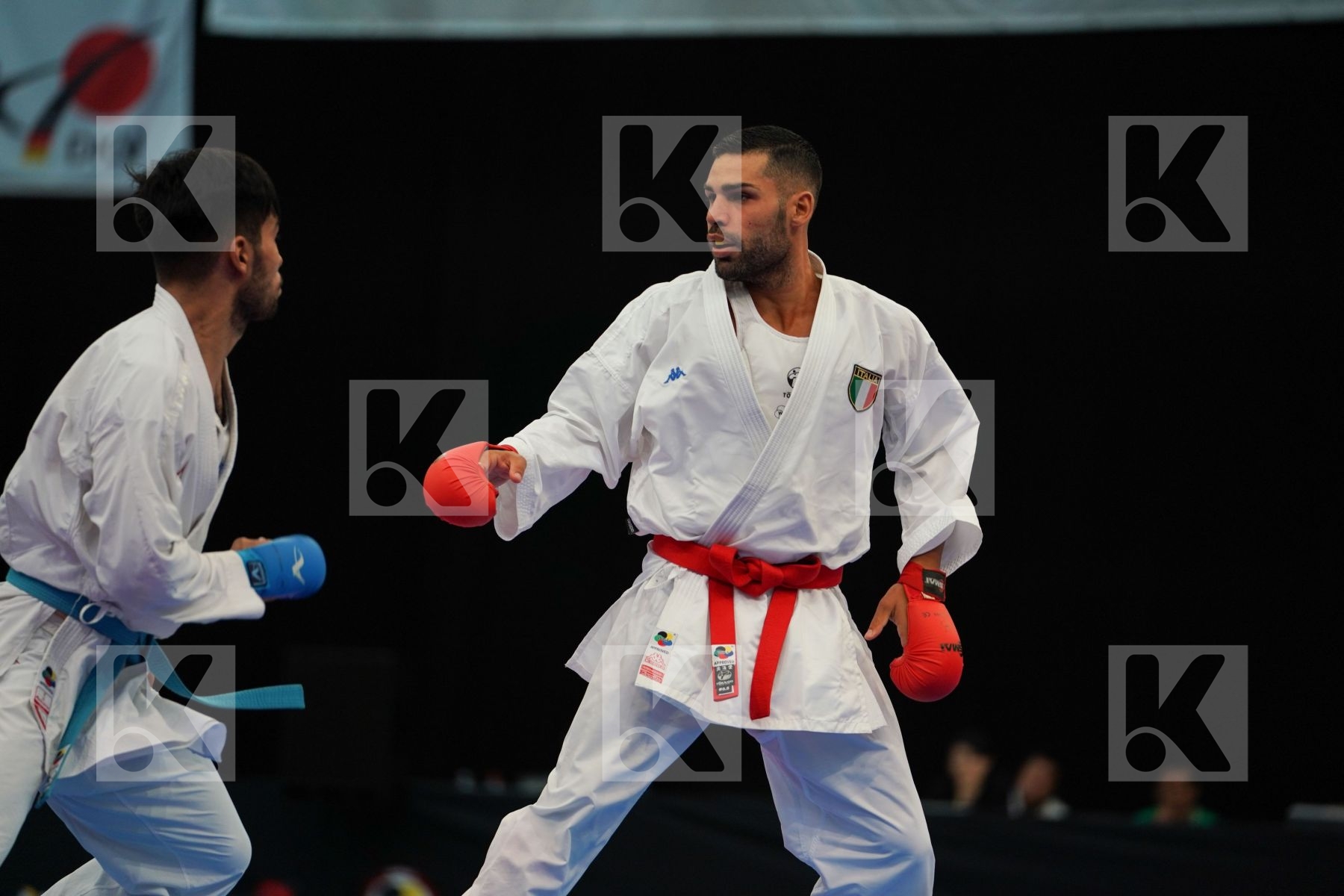 Busa Luigi Italy Male kumite -75 kg Otabolaev Dastonbek Uzbekist
