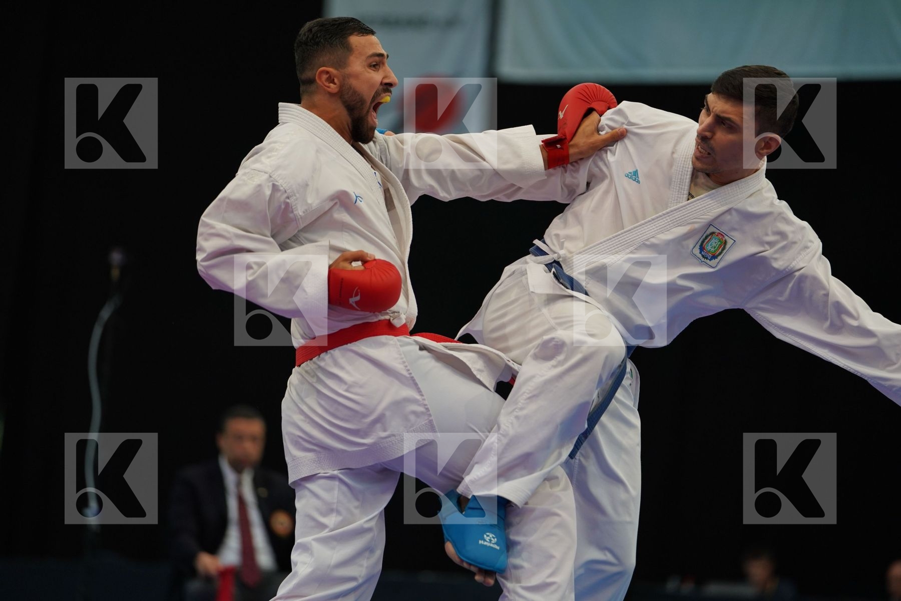 Aliev Alexander Azerbaijan Male kumite -84 kg Mamayev Aykhan Rus