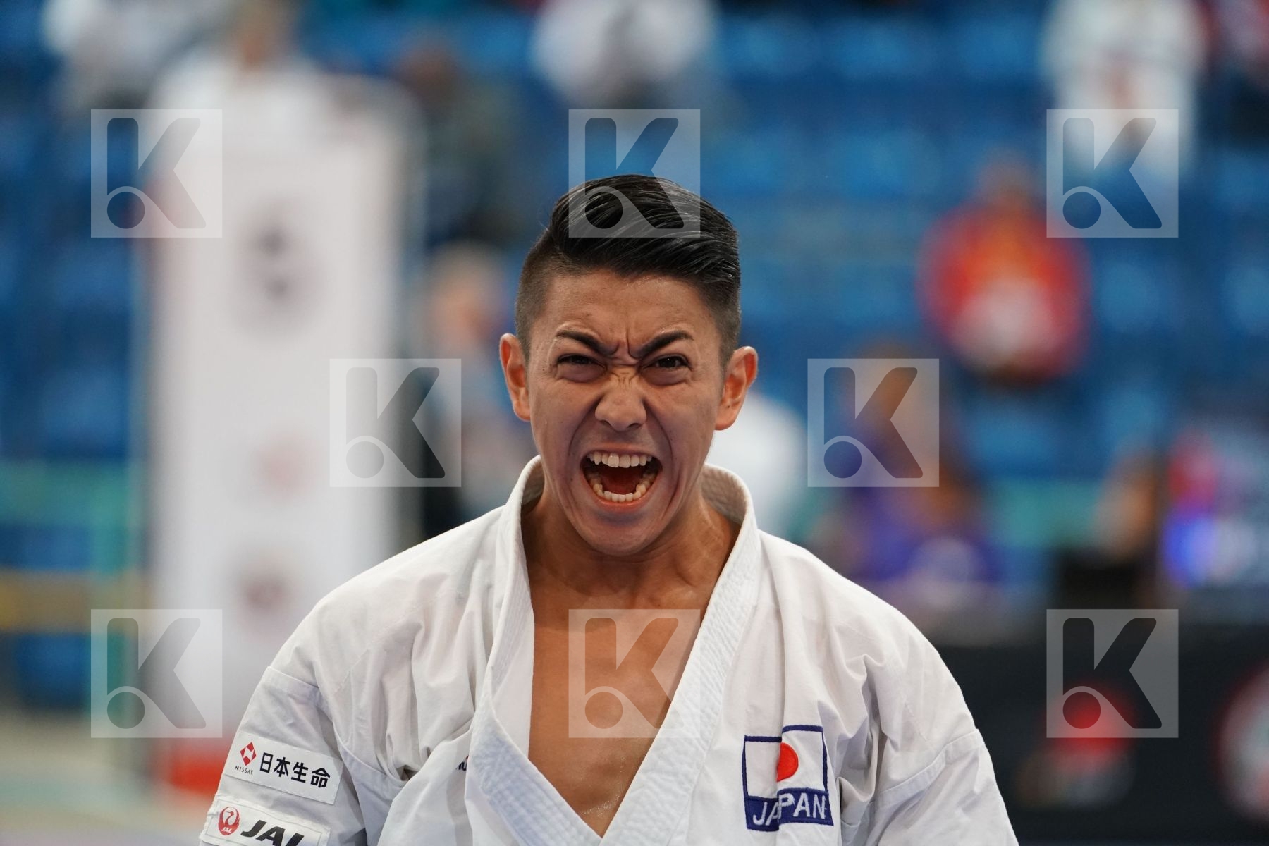 Photo taken during elimination days of the 2017 Karate 1 Premier