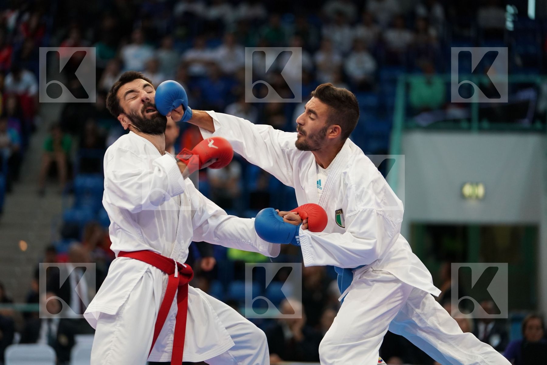 Photo taken during elimination days of the 2017 Karate 1 Premier