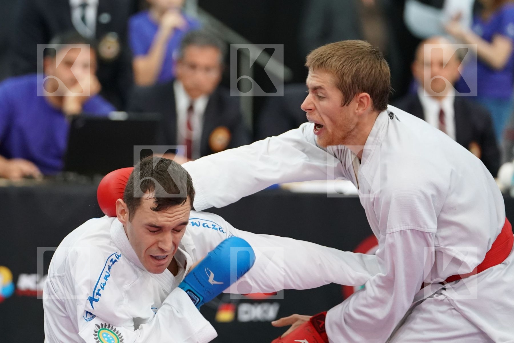 Photo taken during elimination days of the 2017 Karate 1 Premier