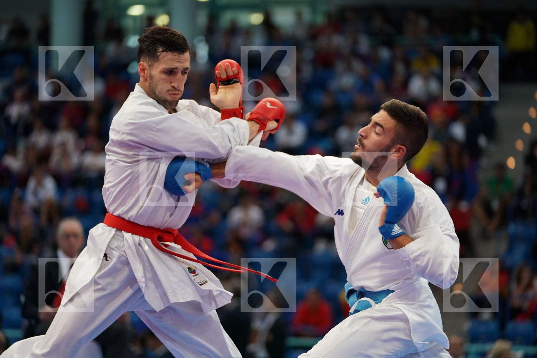 Photo taken during elimination days of the 2017 Karate 1 Premier