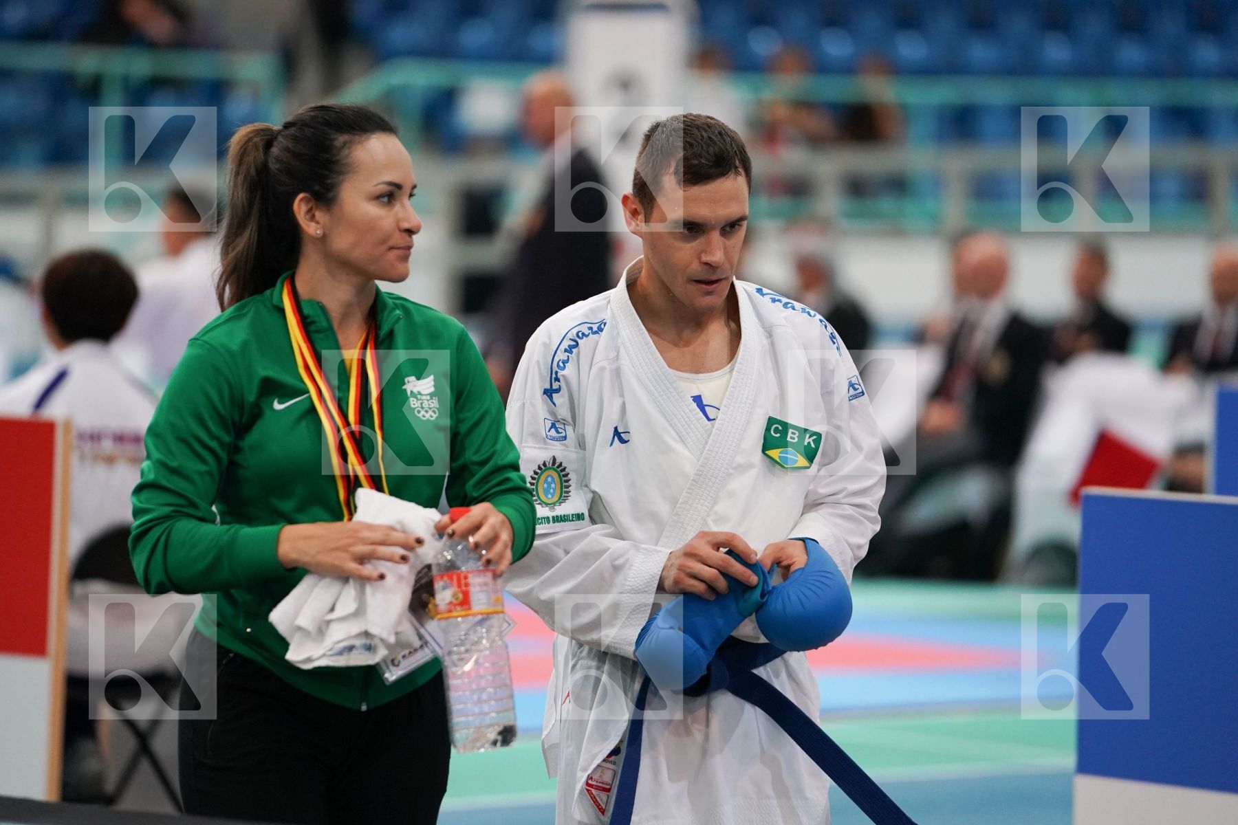 Photo taken during elimination days of the 2017 Karate 1 Premier