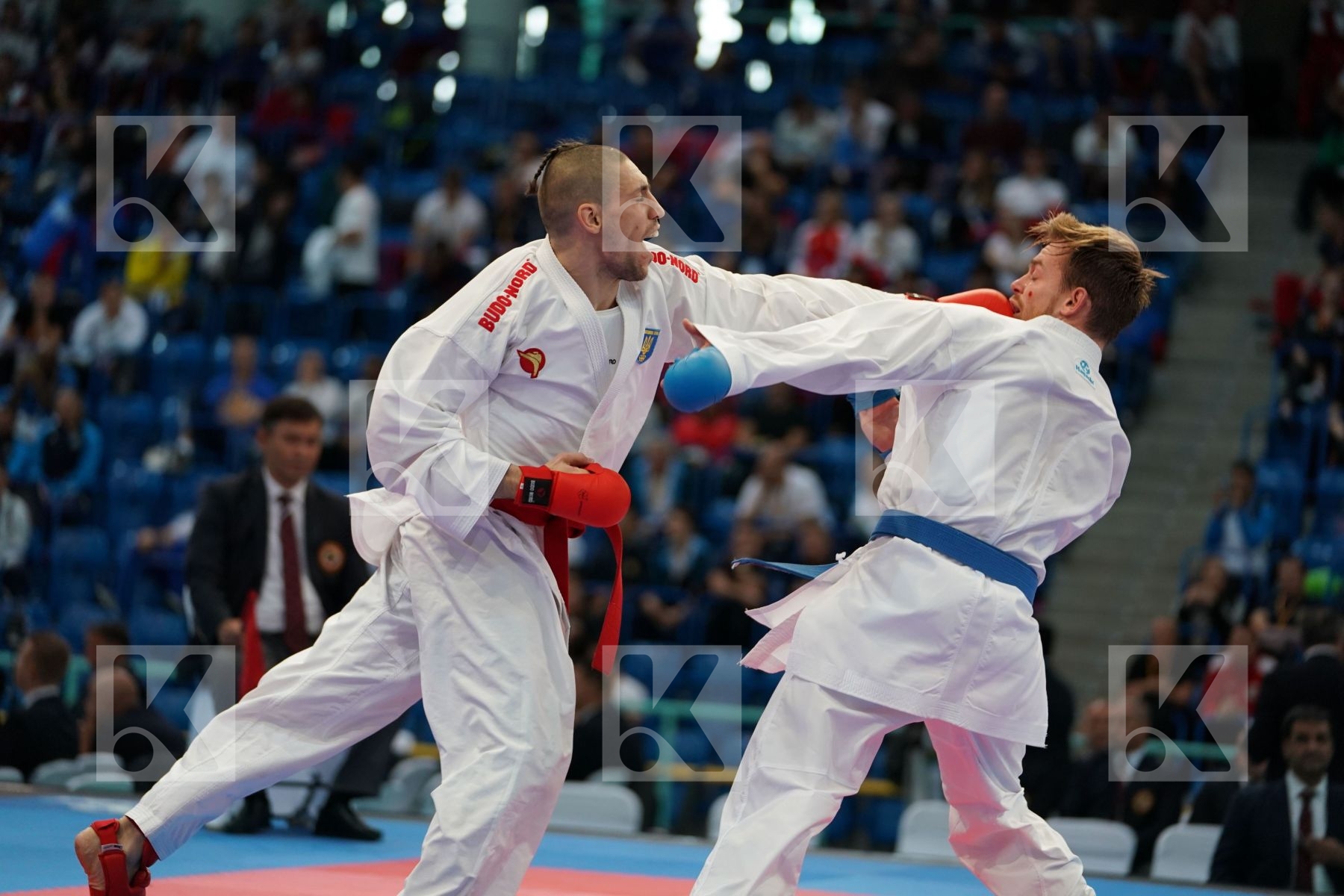 Photo taken during elimination days of the 2017 Karate 1 Premier