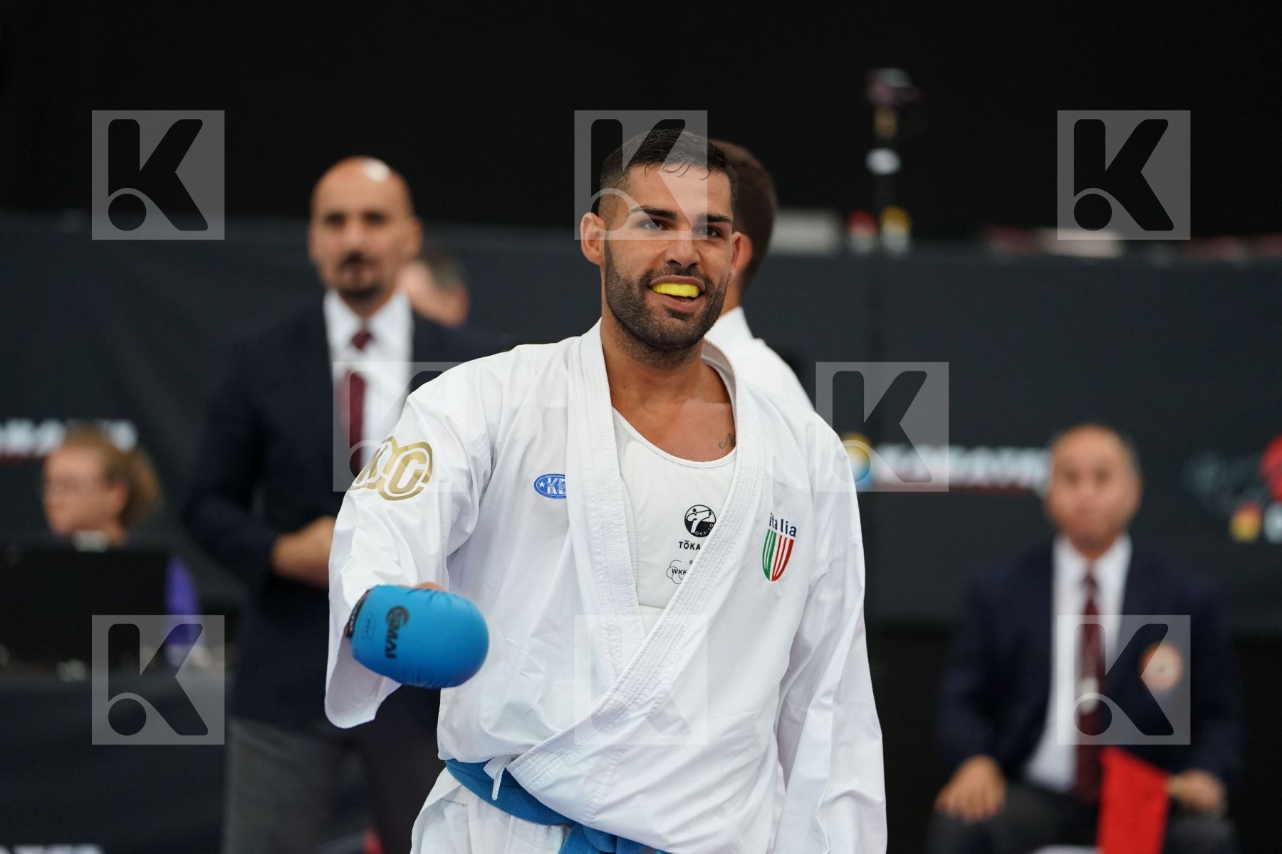 Photo taken during elimination days of the 2017 Karate 1 Premier