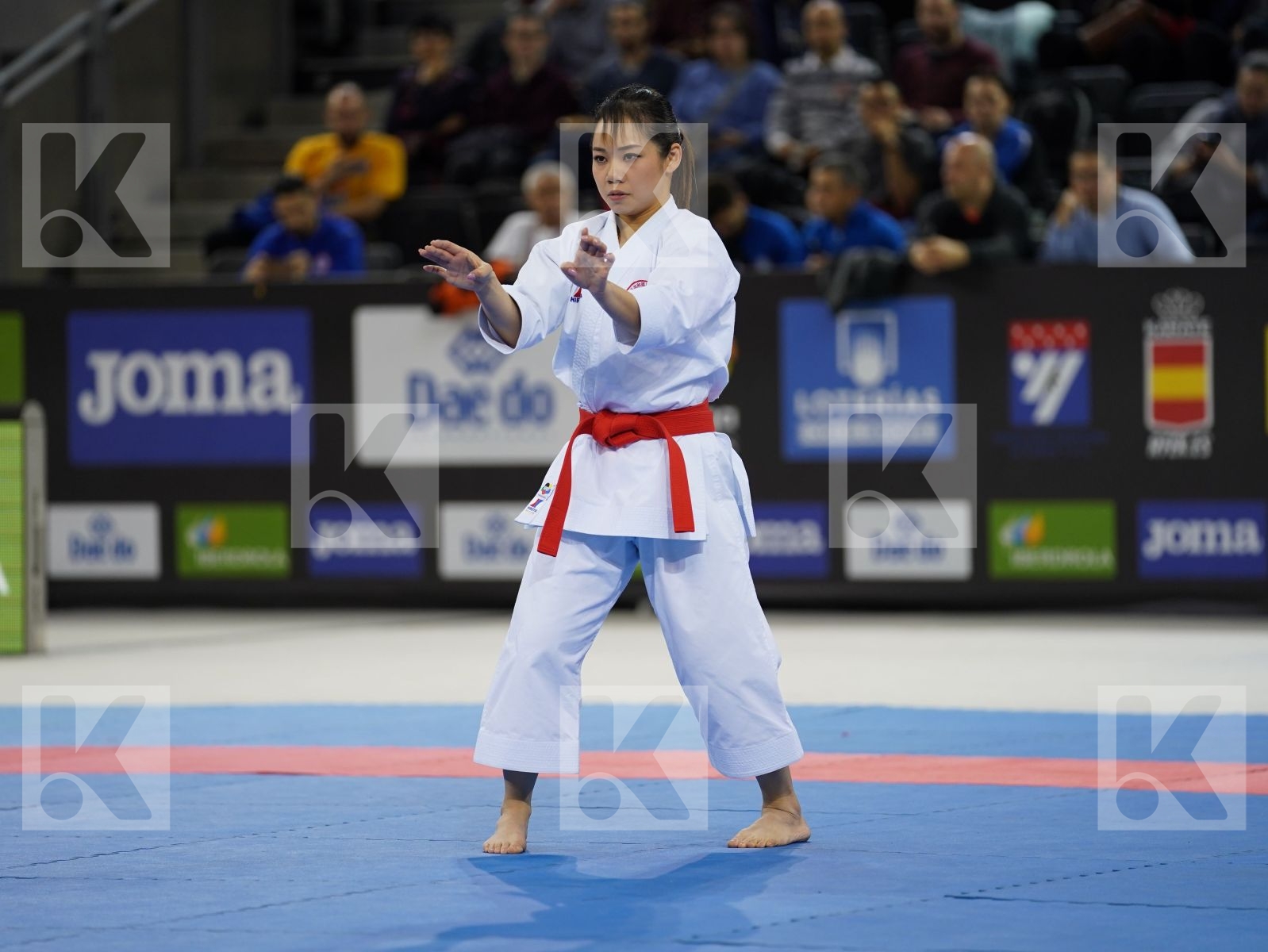 LAU MO SHEUNG GRACE (HONG KONG, CHINA) in Senior Female Kata - Bronze bout