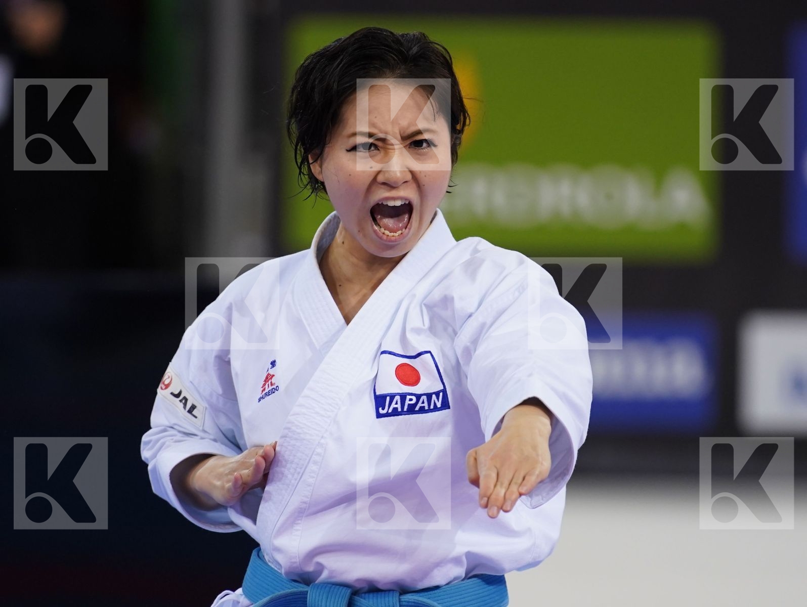 IWAMOTO EMIRI (JAPAN) in Senior Female Kata - Bronze bout