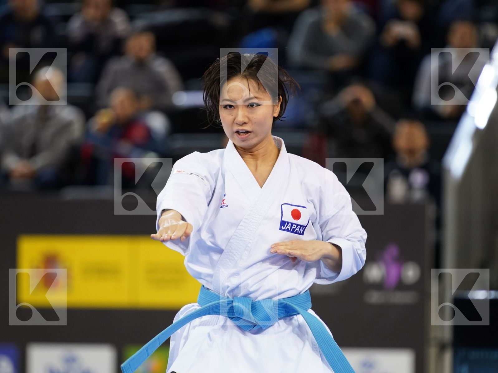 IWAMOTO EMIRI (JAPAN) in Senior Female Kata - Bronze bout