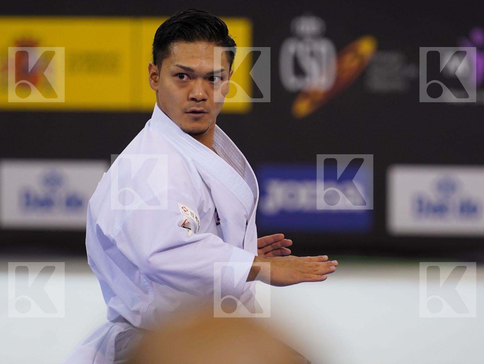 UEMURA TAKUYA (JAPAN) in Senior Male Kata - Bronze bout