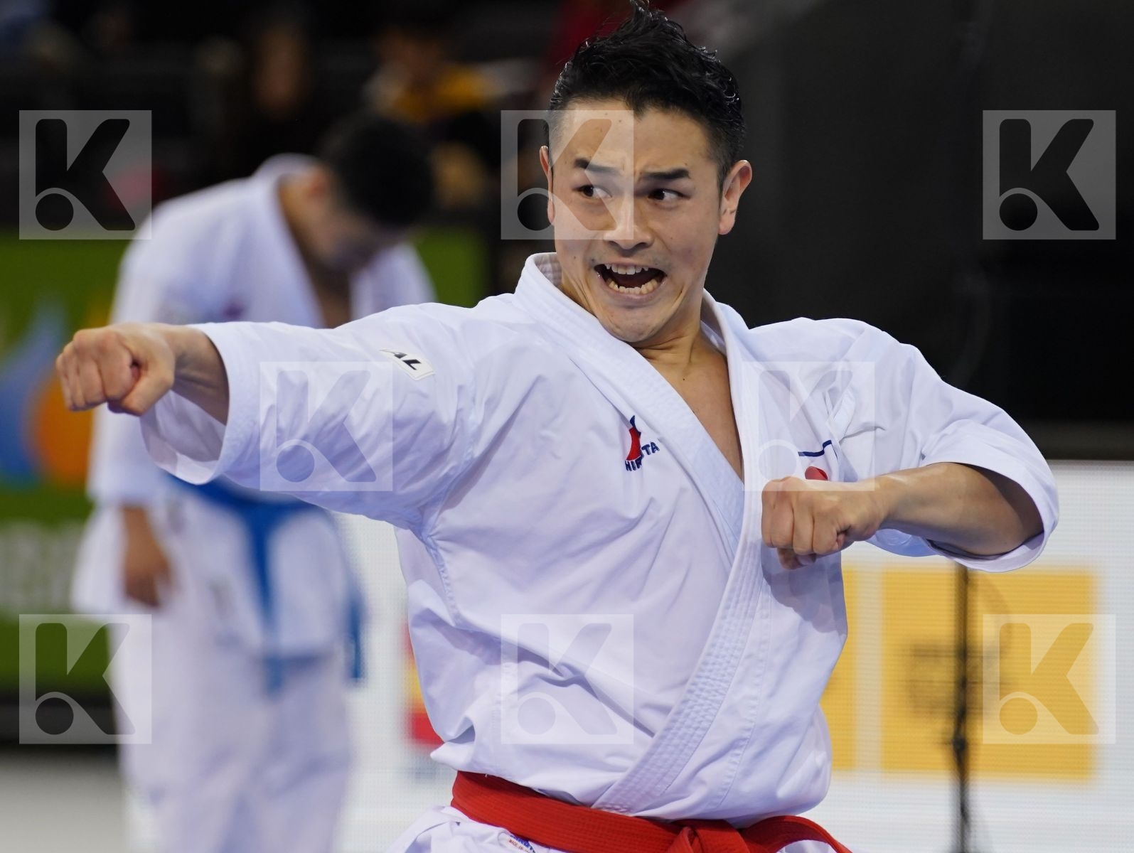 SHIMBABA ISSEI (JAPAN) in Senior Male Kata - Bronze bout