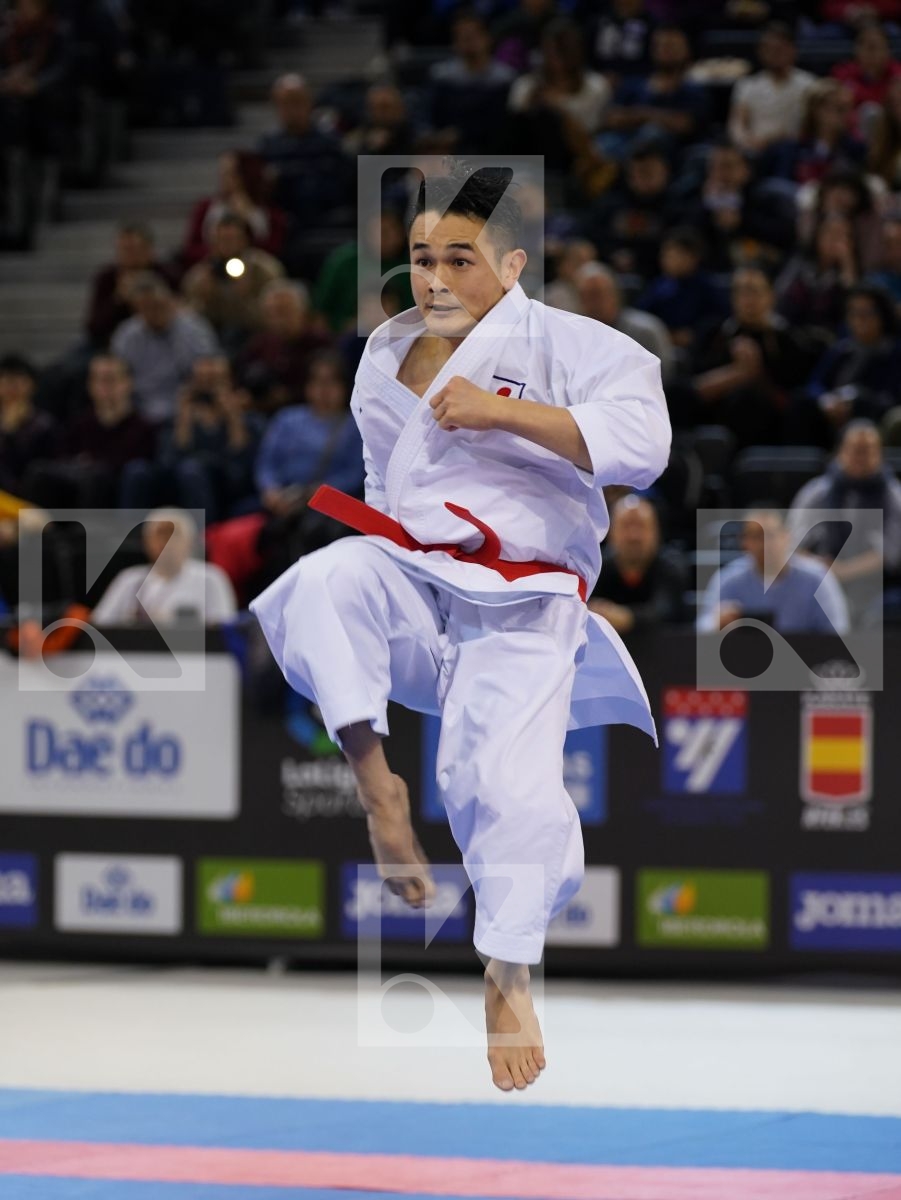 SHIMBABA ISSEI (JAPAN) in Senior Male Kata - Bronze bout