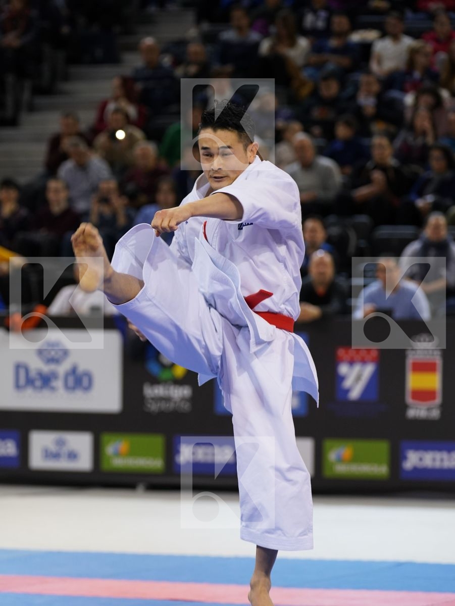 SHIMBABA ISSEI (JAPAN) in Senior Male Kata - Bronze bout