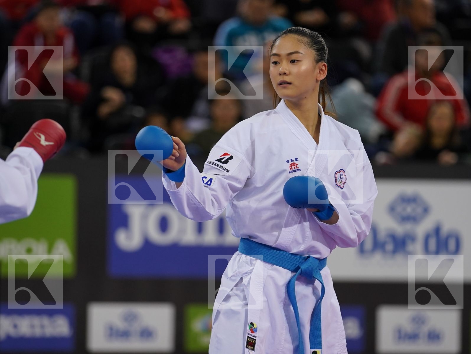 RAKHIMOVA SEVINCH (UZBEKISTAN) vs WEN TZU-YUN (CHINESE TAIPEI) in Senior Kumite -55 Kg - Bronze bout