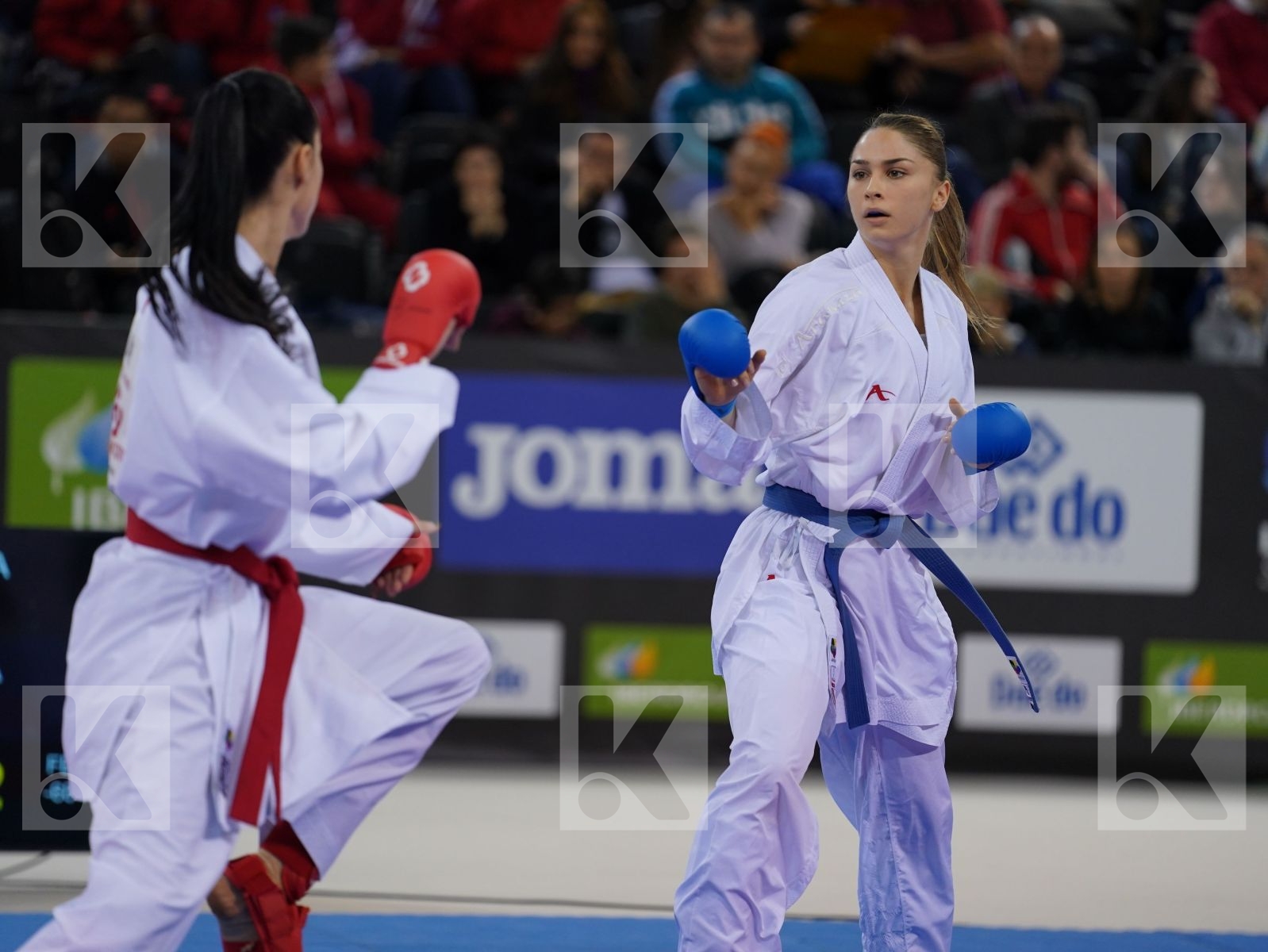 MELNYK HALYNA (UKRAINE) vs BRATIC MELISSA (CANADA) in Senior Kumite -68 Kg - Bronze bout