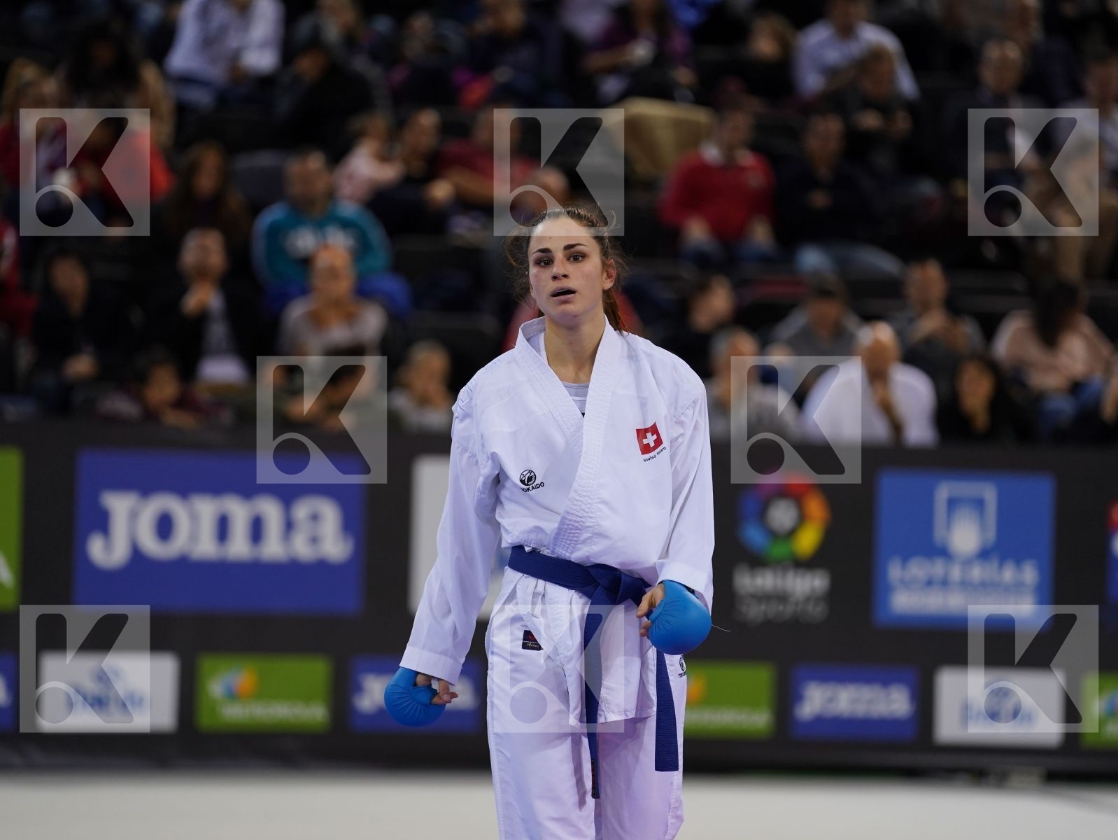AGIER ALIZEE (FRANCE) vs QUIRICI ELENA (SWITZERLAND) in Senior Kumite -68 Kg - Bronze bout