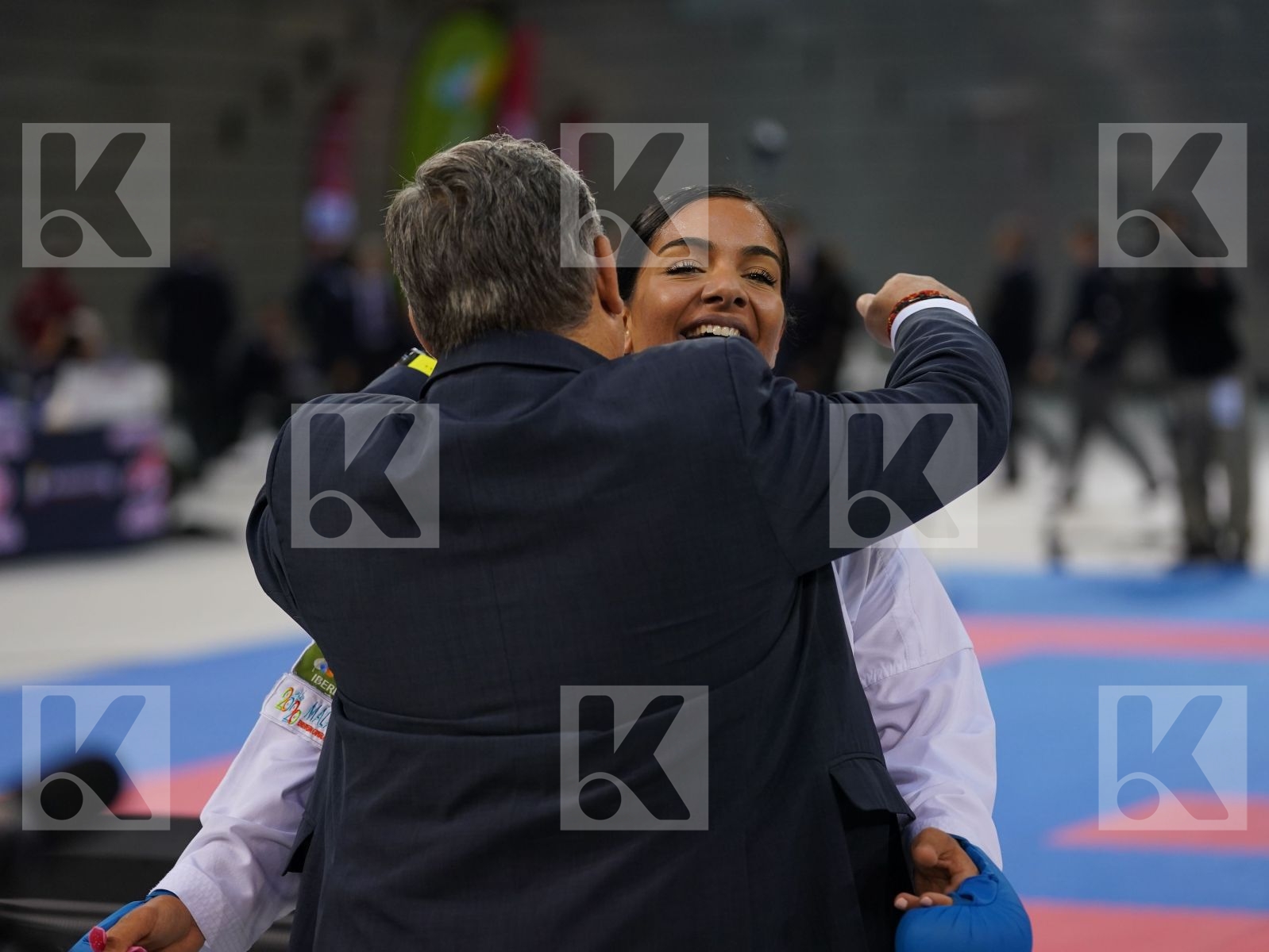 FERRACUTI CLIO (ITALY) vs TORRES GARCIA MARIA (SPAIN) in Senior Kumite 68+ Kg - Bronze bout