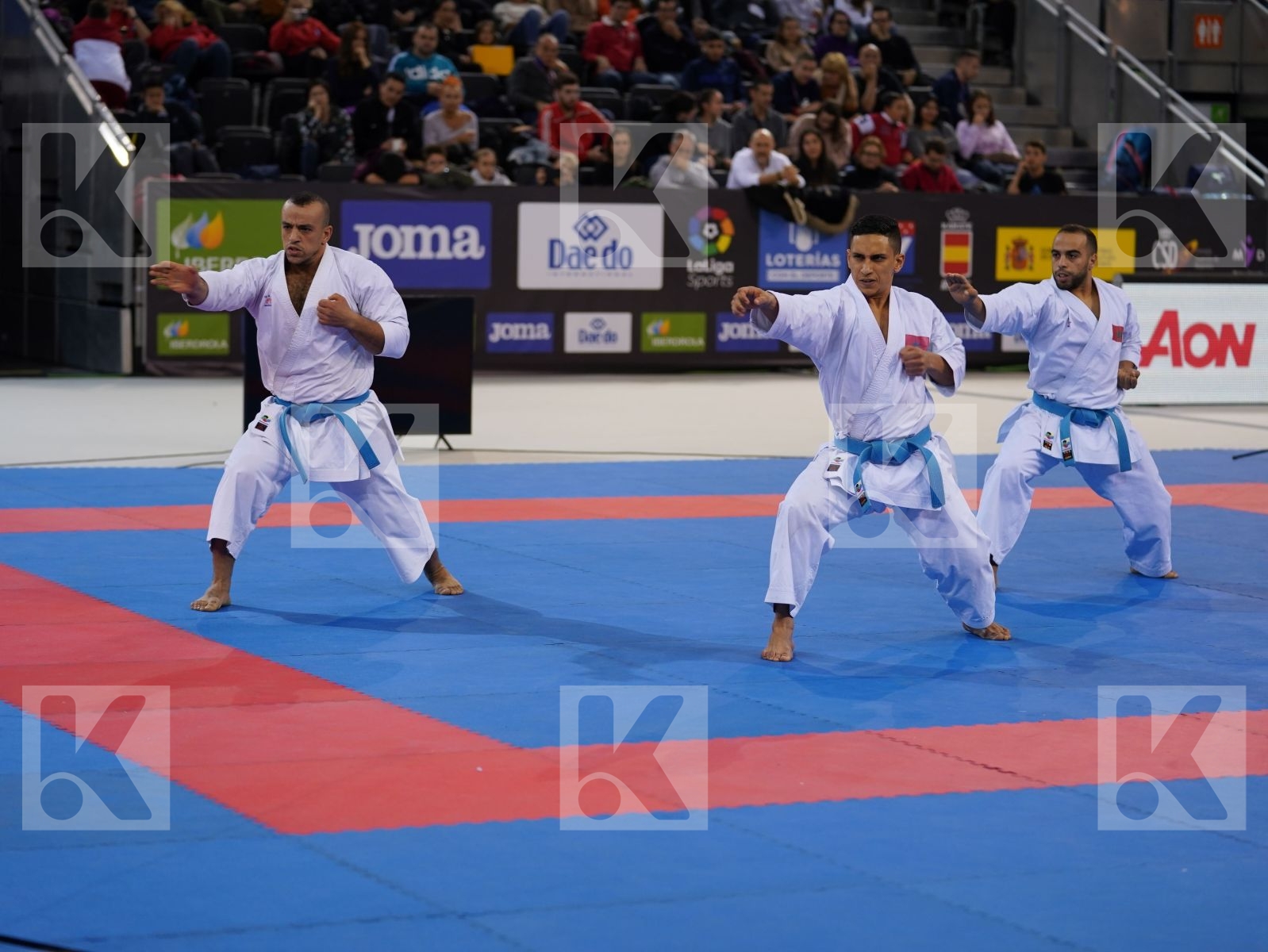 MOROCCO in Senior Team Male Kumite - Bronze bout