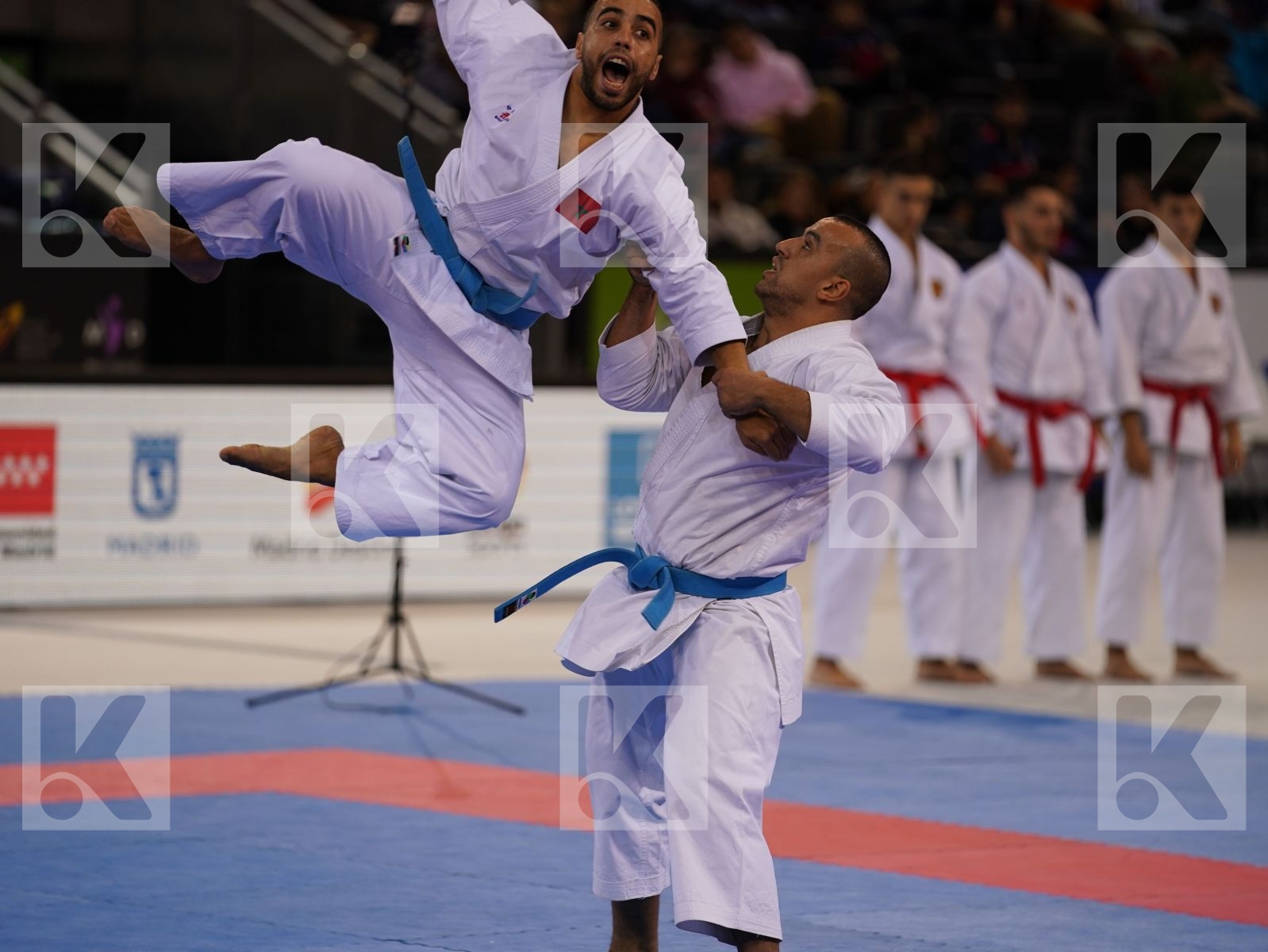 MOROCCO in Senior Team Male Kumite - Bronze bout