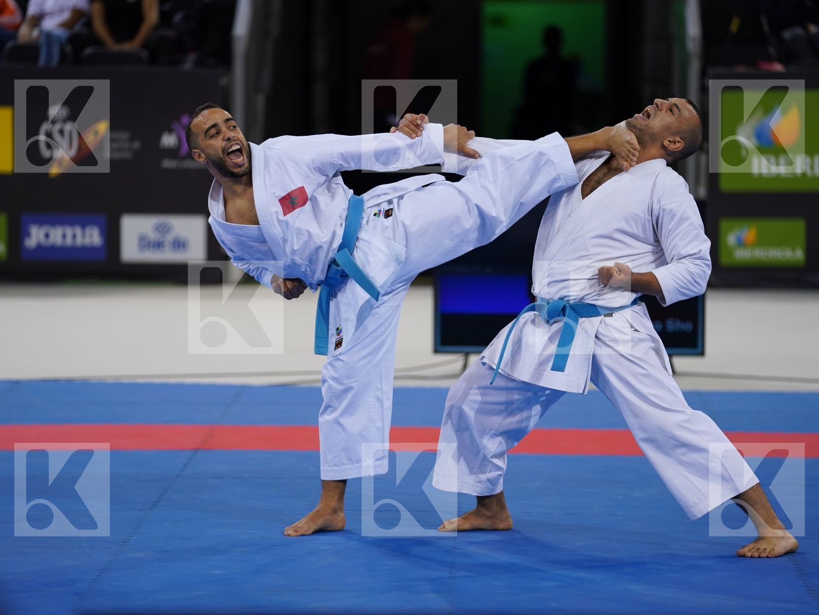 MOROCCO in Senior Team Male Kumite - Bronze bout