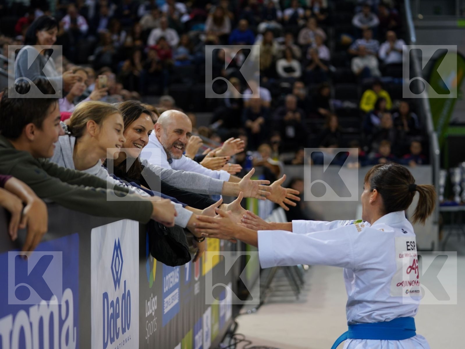 SANCHEZ JAIME SANDRA (SPAIN) in Senior Female Kata - Gold bout