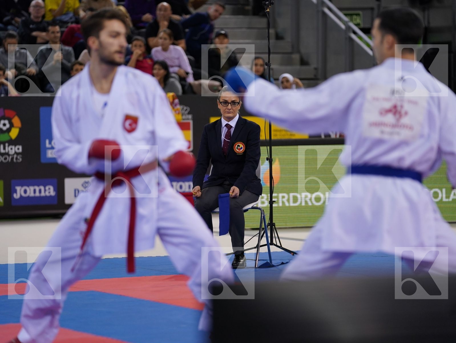 OZER OMER ABDURRAHIM (TURKEY) vs MEHDIZADEH AMIR (ISLAMIC REPUBLIC OF IRAN) in Senior Kumite -67 Kg - Gold bout