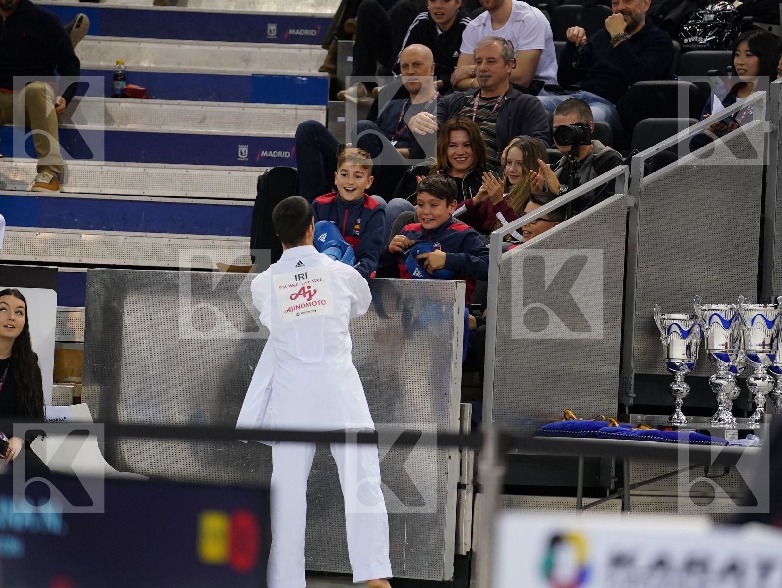 OZER OMER ABDURRAHIM (TURKEY) vs MEHDIZADEH AMIR (ISLAMIC REPUBLIC OF IRAN) in Senior Kumite -67 Kg - Gold bout