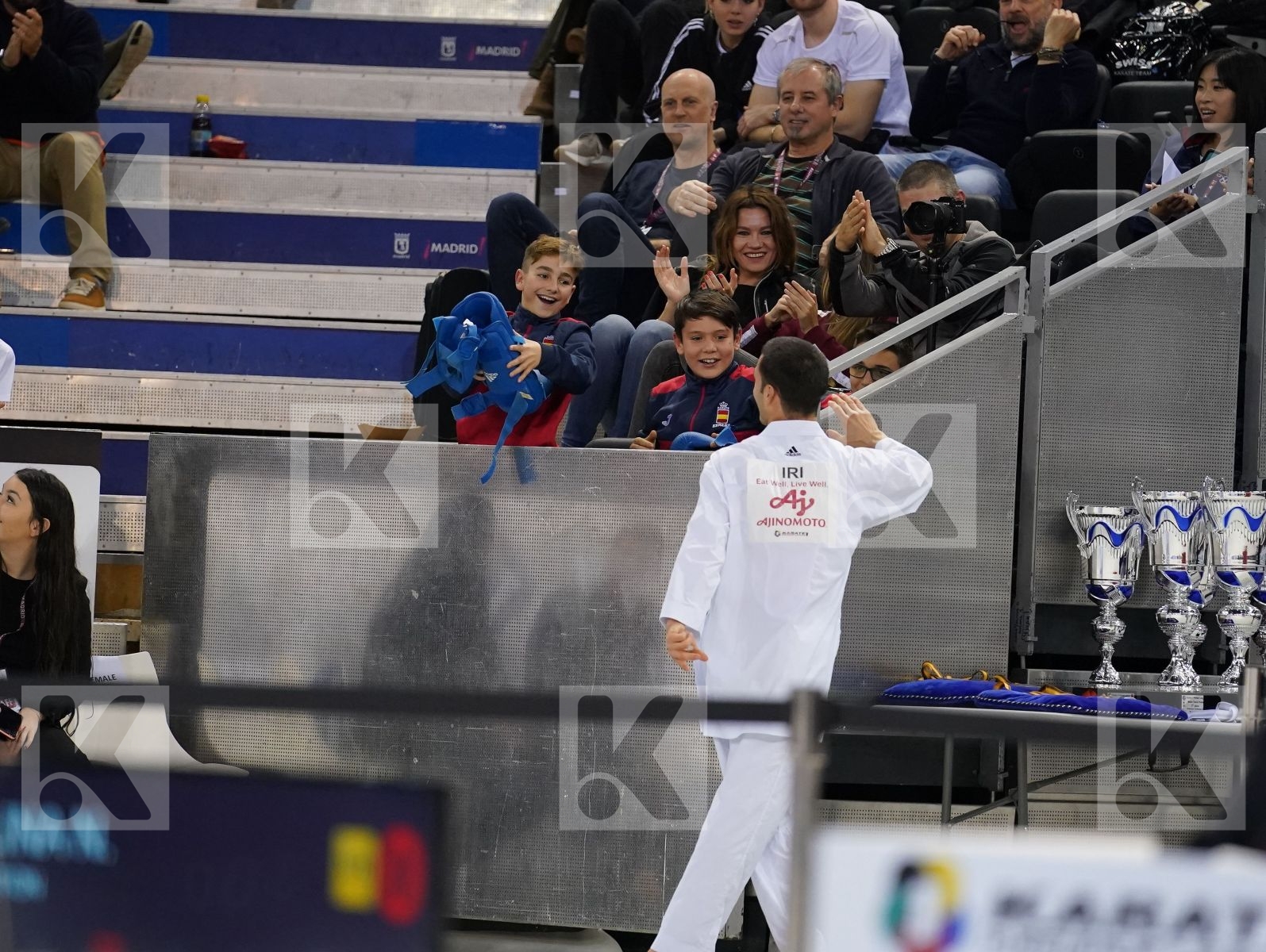 OZER OMER ABDURRAHIM (TURKEY) vs MEHDIZADEH AMIR (ISLAMIC REPUBLIC OF IRAN) in Senior Kumite -67 Kg - Gold bout
