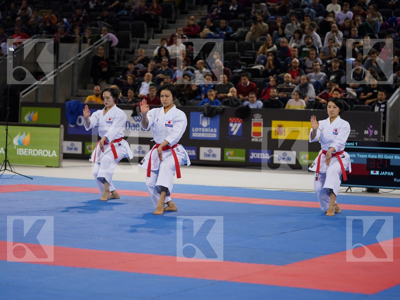 JAPAN in Senior Team Female Kata - Gold bout