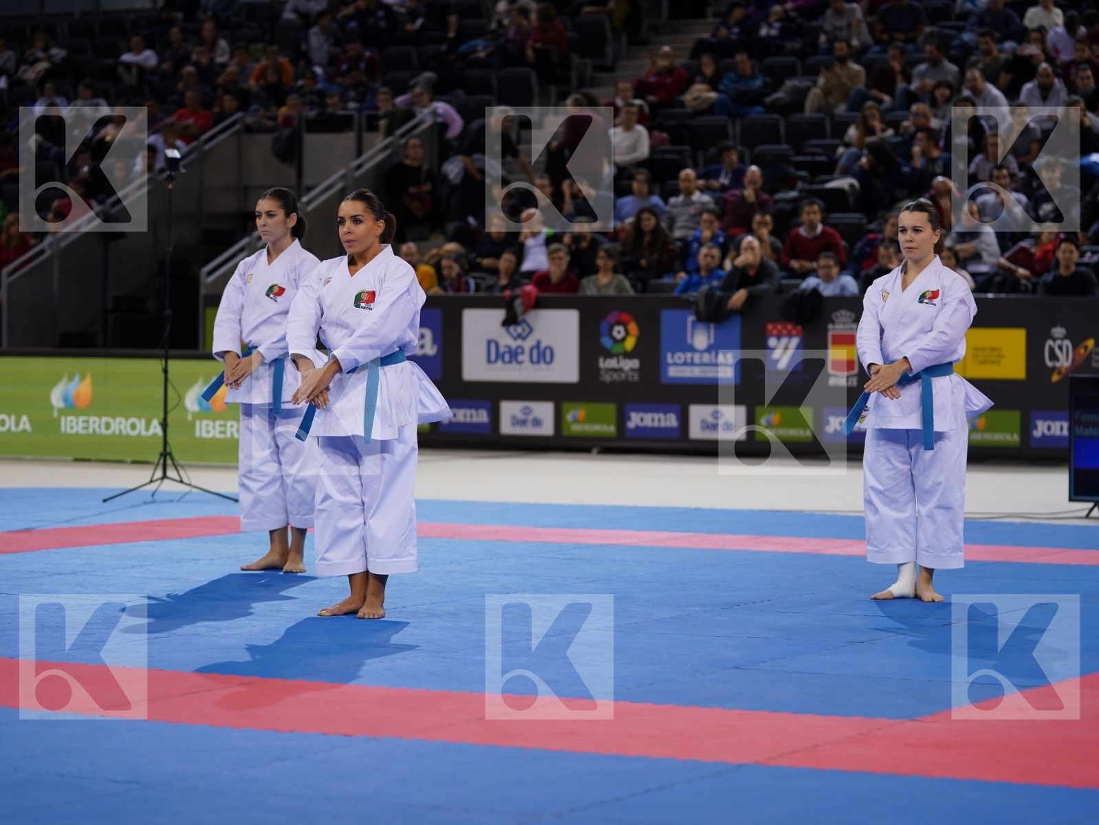PORTUGAL in Senior Team Female Kata - Gold bout