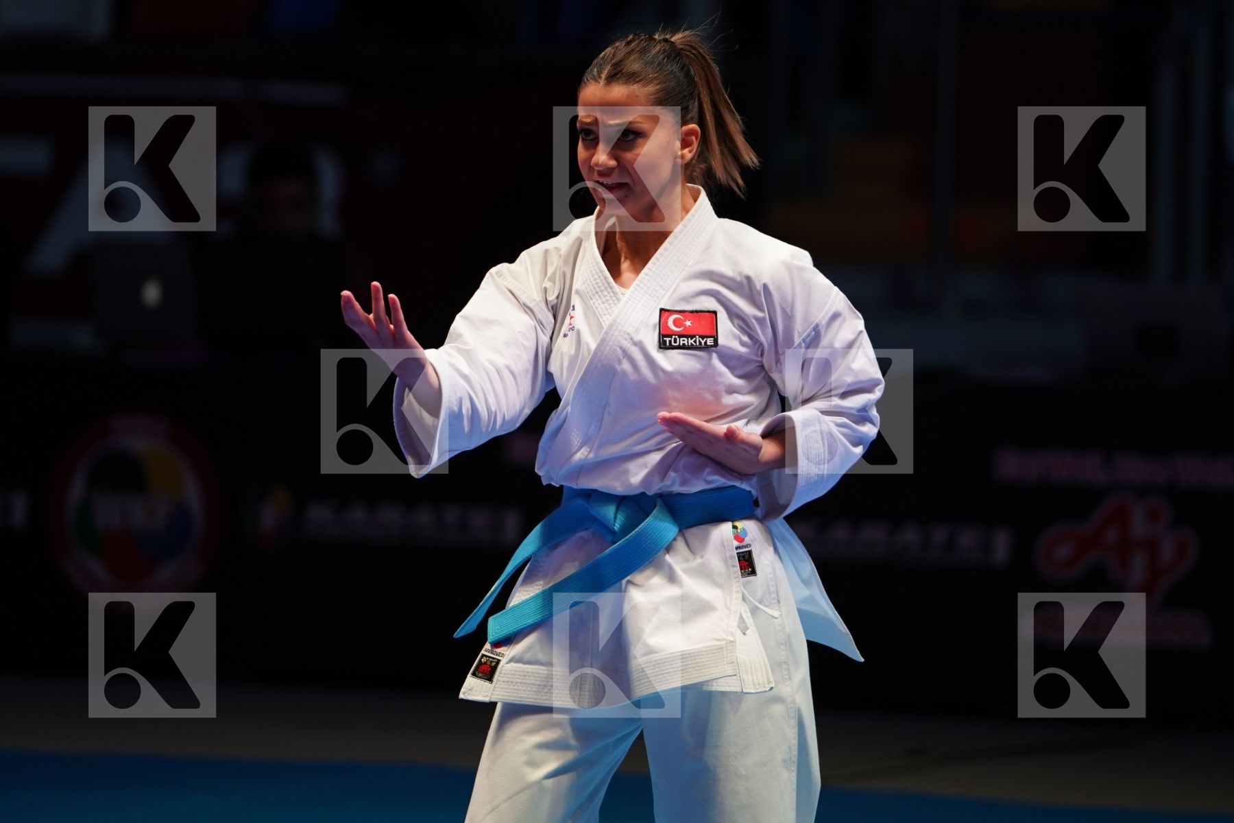 ELTEMUR DILARA (TURKEY) in Senior Female Kata - Bronze bout