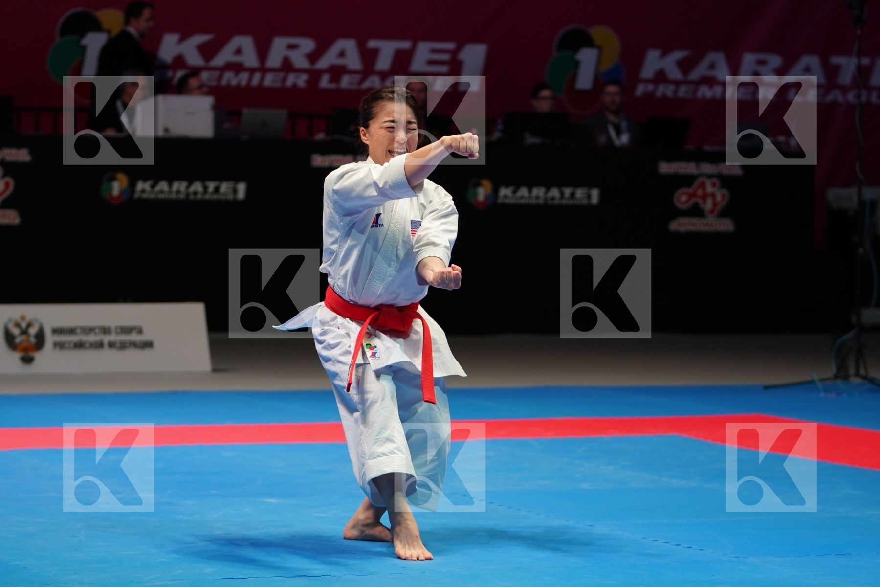 KOKUMAI SAKURA (UNITED STATES OF AMERICA) in Senior Female Kata - Bronze bout
