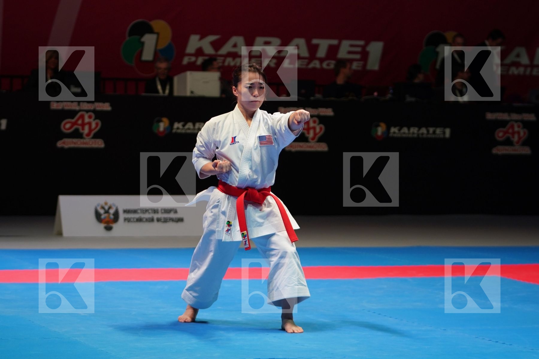 KOKUMAI SAKURA (UNITED STATES OF AMERICA) in Senior Female Kata - Bronze bout