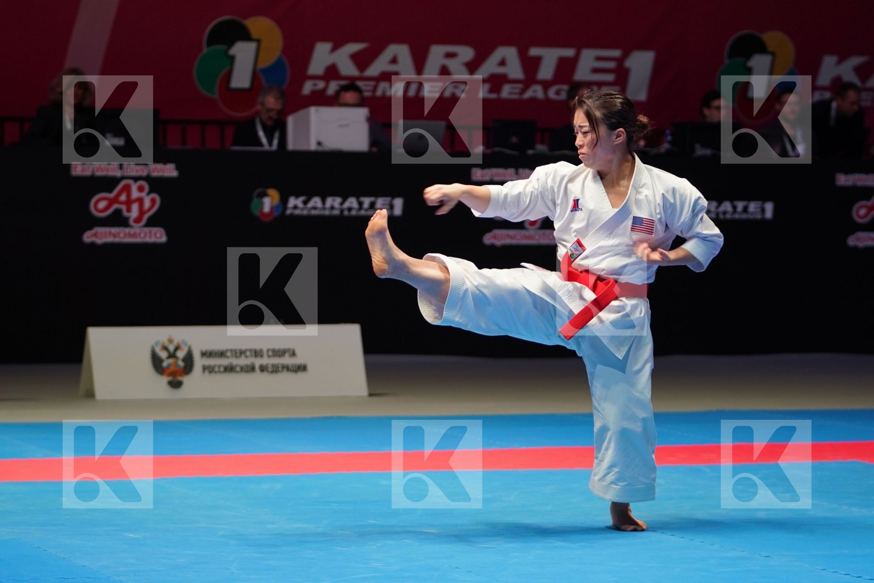 KOKUMAI SAKURA (UNITED STATES OF AMERICA) in Senior Female Kata - Bronze bout