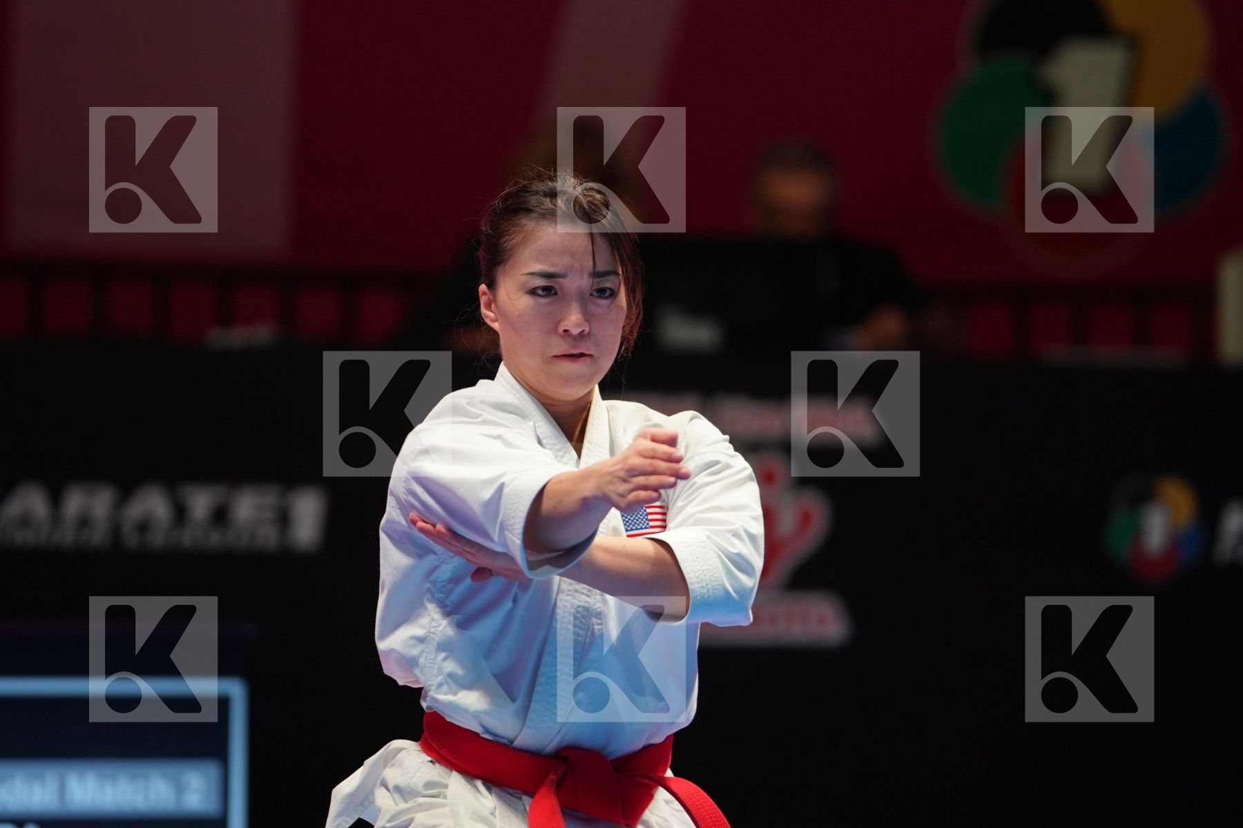 KOKUMAI SAKURA (UNITED STATES OF AMERICA) in Senior Female Kata - Bronze bout