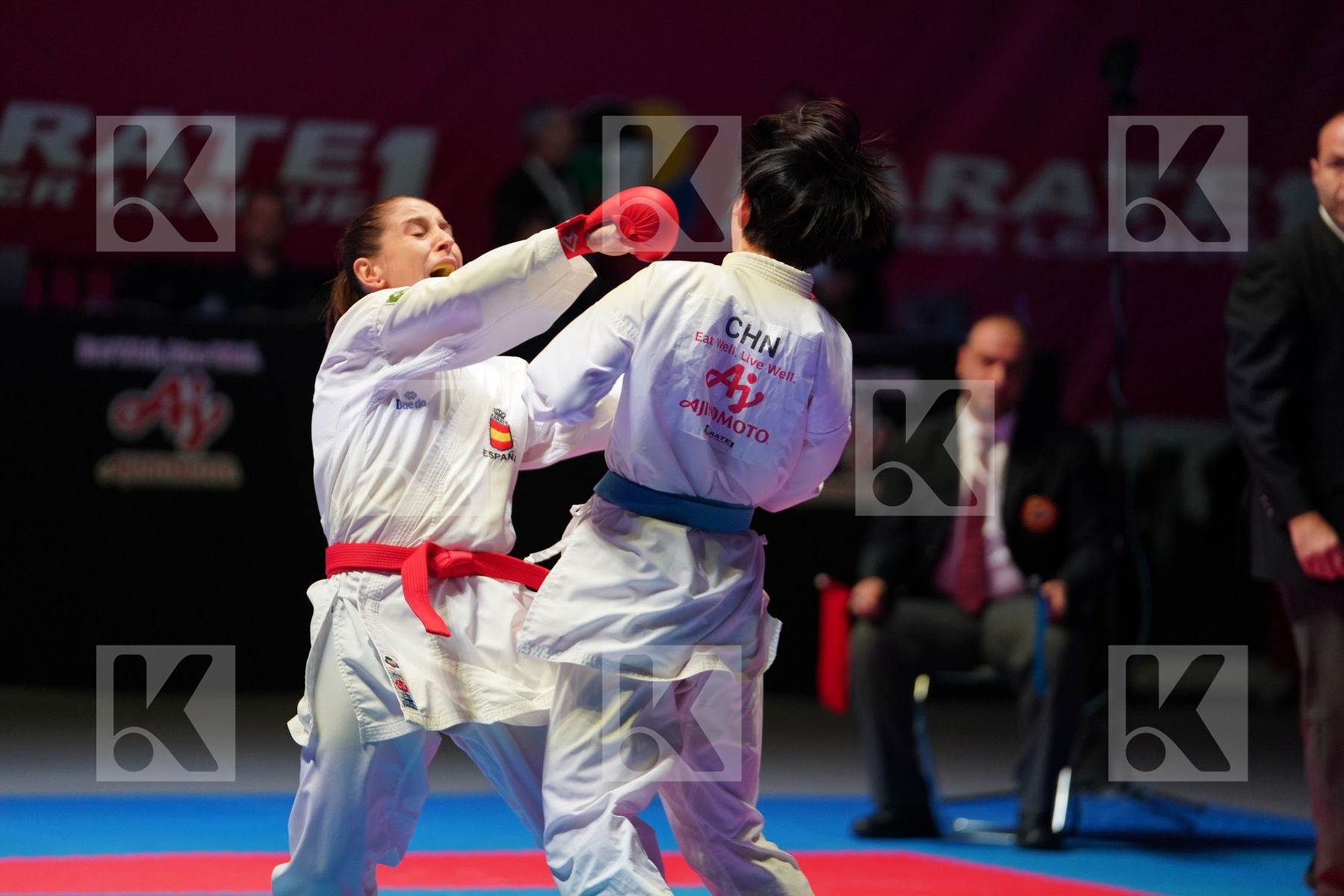 GOMEZ MORALES NADIA (SPAIN) vs LI RANRAN (CHINA) in  - Bronze bout