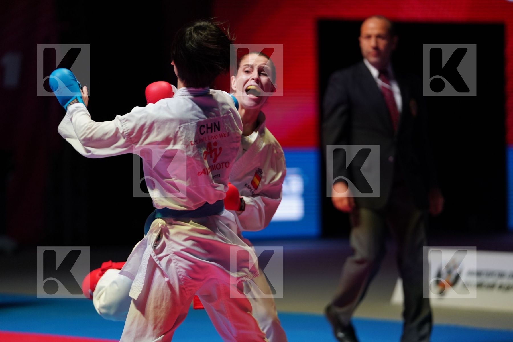 GOMEZ MORALES NADIA (SPAIN) vs LI RANRAN (CHINA) in  - Bronze bout