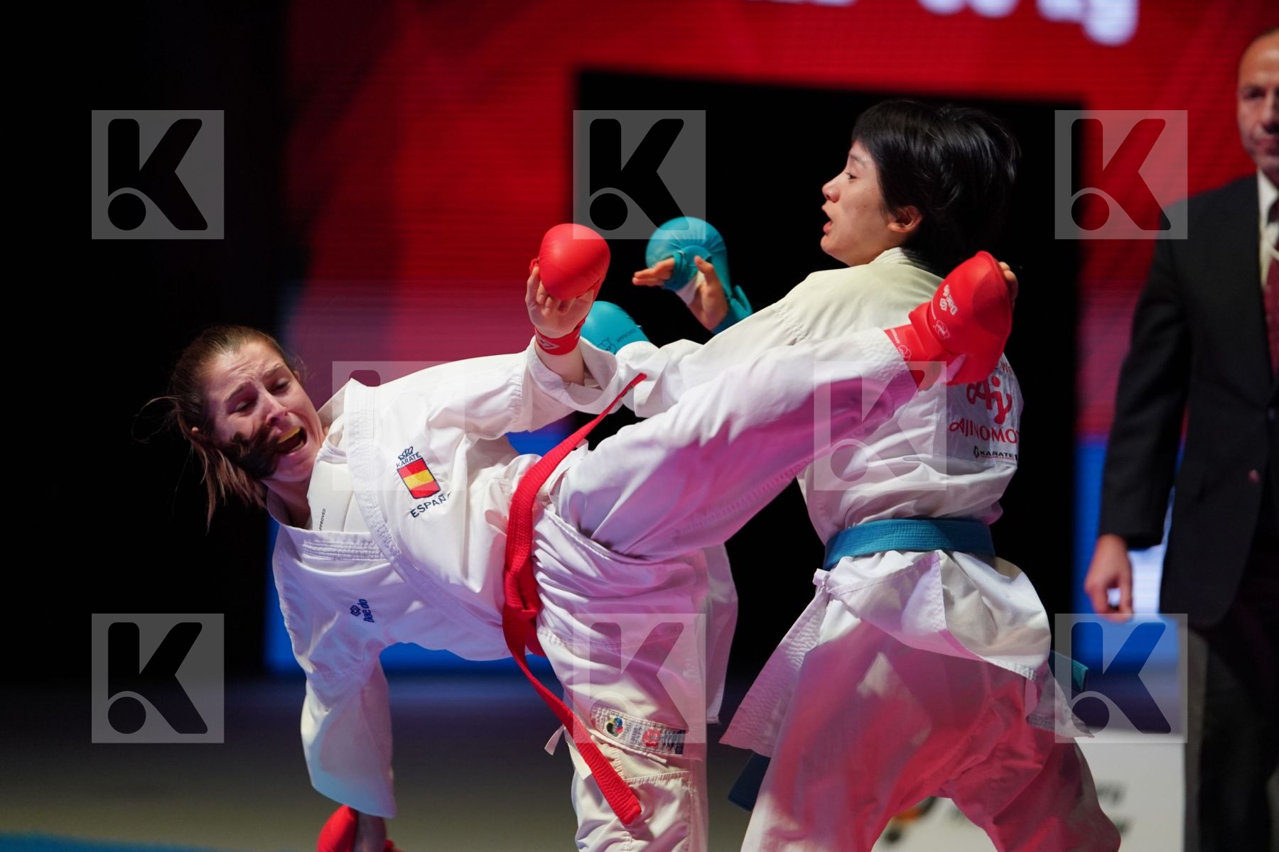 GOMEZ MORALES NADIA (SPAIN) vs LI RANRAN (CHINA) in  - Bronze bout