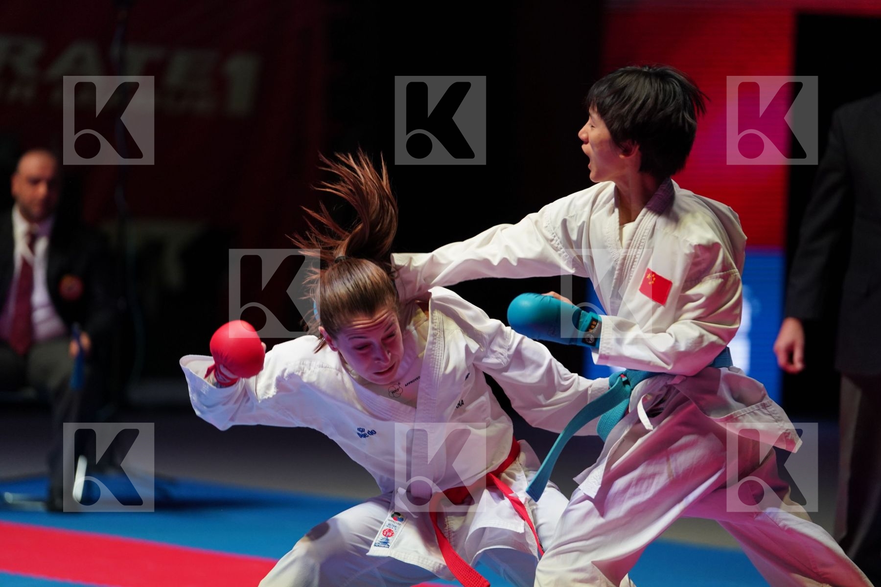 GOMEZ MORALES NADIA (SPAIN) vs LI RANRAN (CHINA) in  - Bronze bout