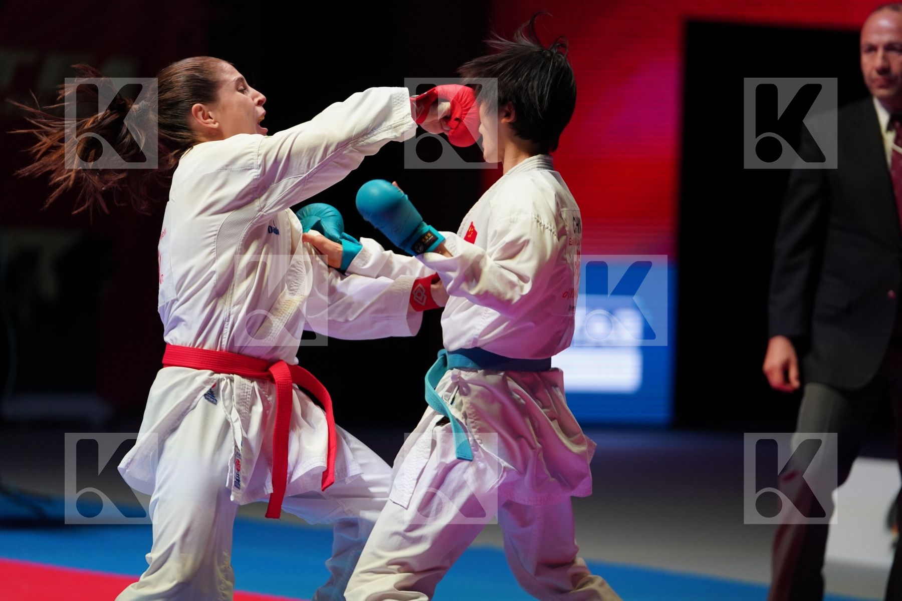 GOMEZ MORALES NADIA (SPAIN) vs LI RANRAN (CHINA) in  - Bronze bout