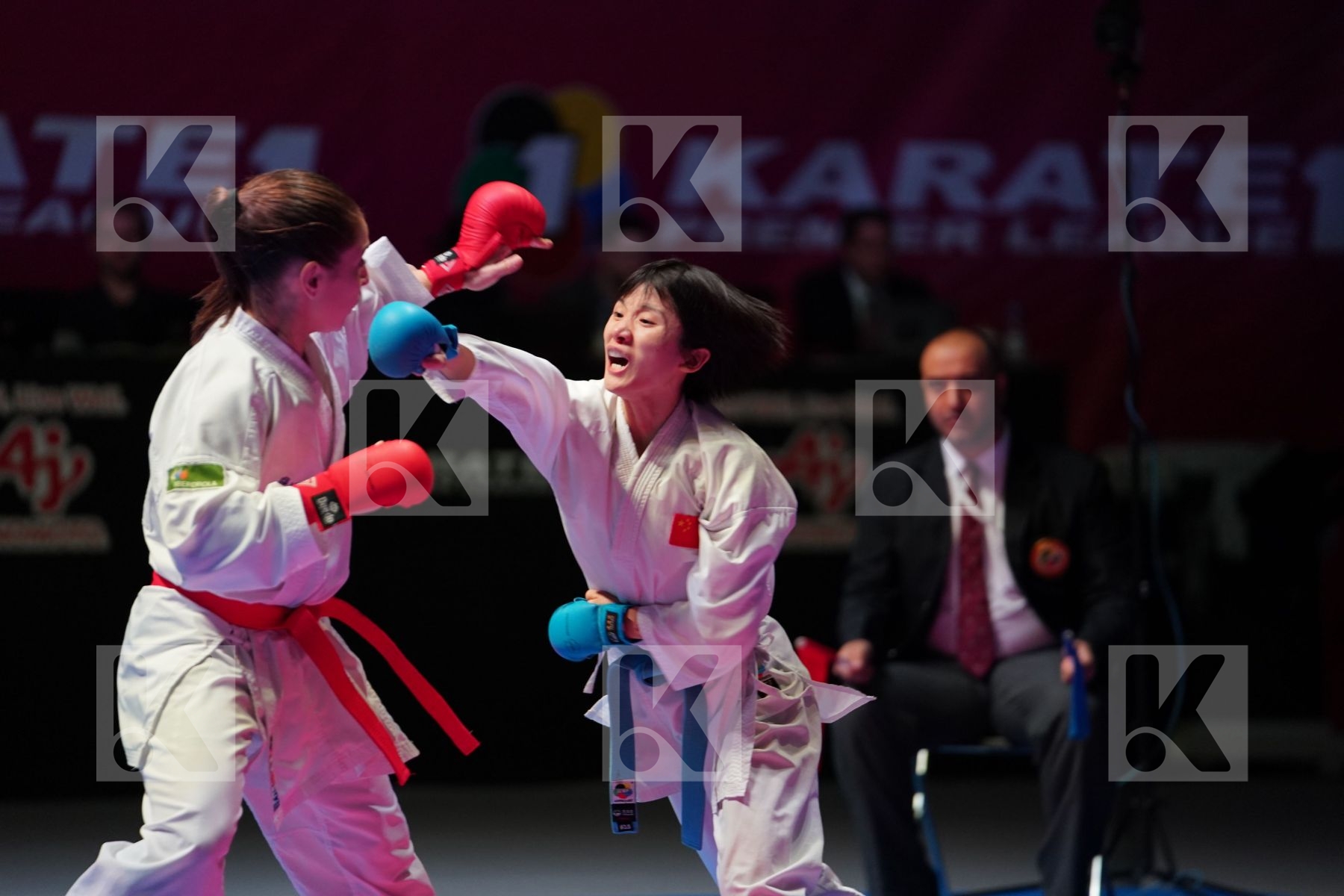 GOMEZ MORALES NADIA (SPAIN) vs LI RANRAN (CHINA) in  - Bronze bout