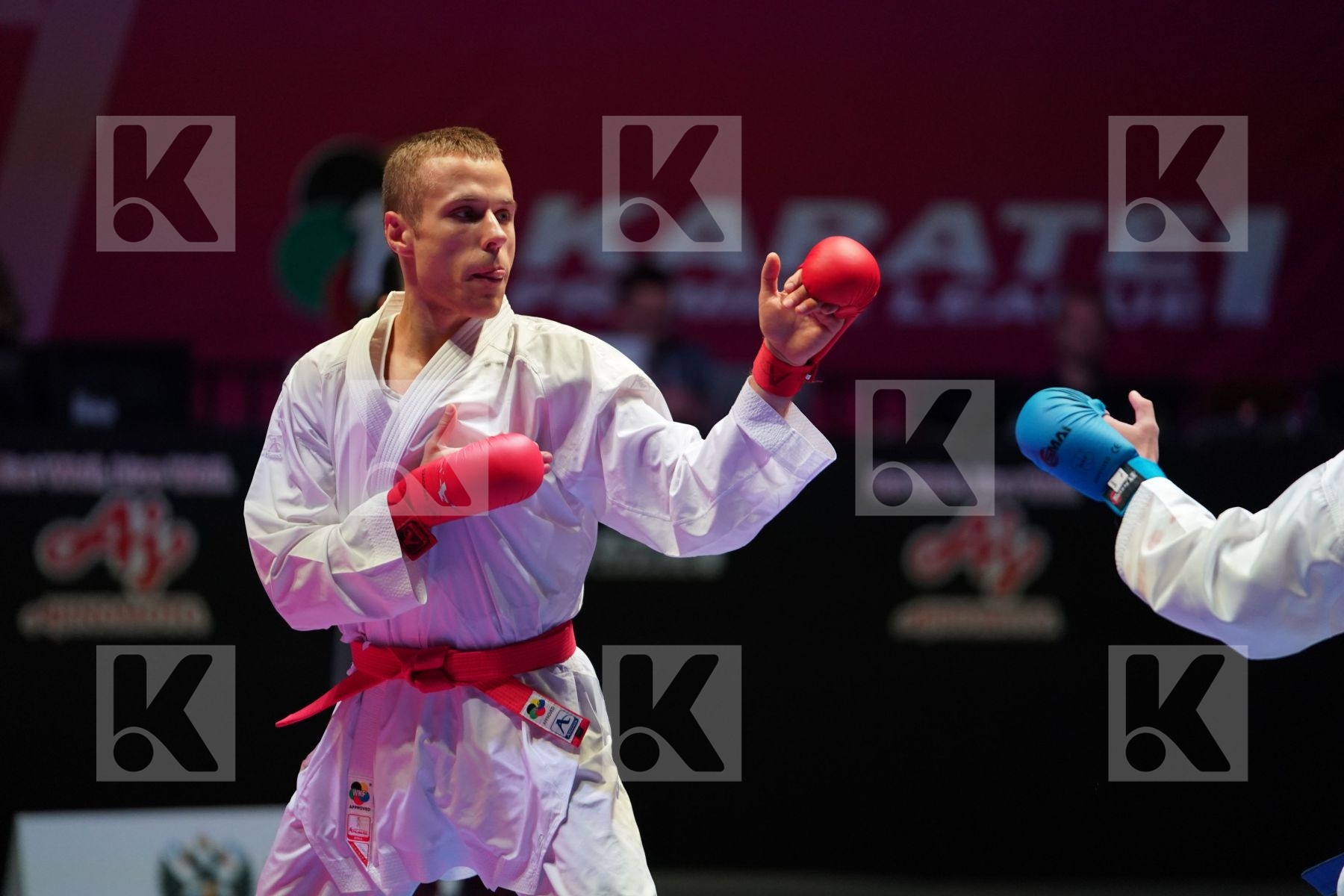KALNINS KALVIS (LATVIA) vs CRESCENZO ANGELO (ITALY) in Senior Kumite -60 Kg - Bronze bout
