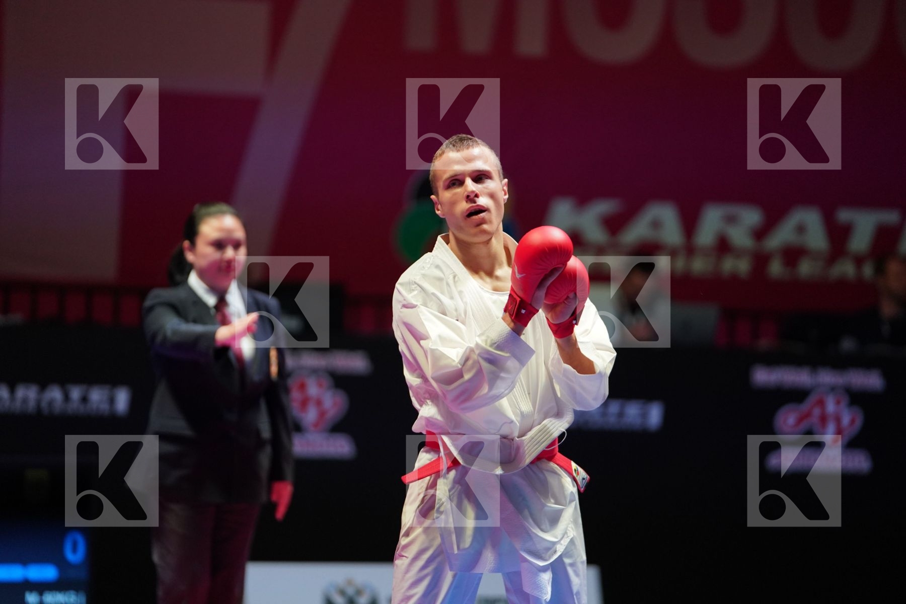 KALNINS KALVIS (LATVIA) vs CRESCENZO ANGELO (ITALY) in Senior Kumite -60 Kg - Bronze bout