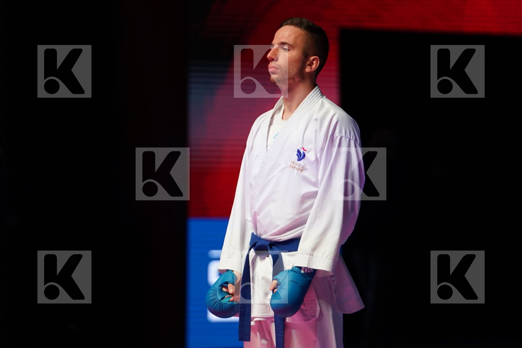 MIJALKOVIC UROS (SERBIA) vs DA COSTA JESSIE (FRANCE) in Senior Kumite -84 Kg - Bronze bout