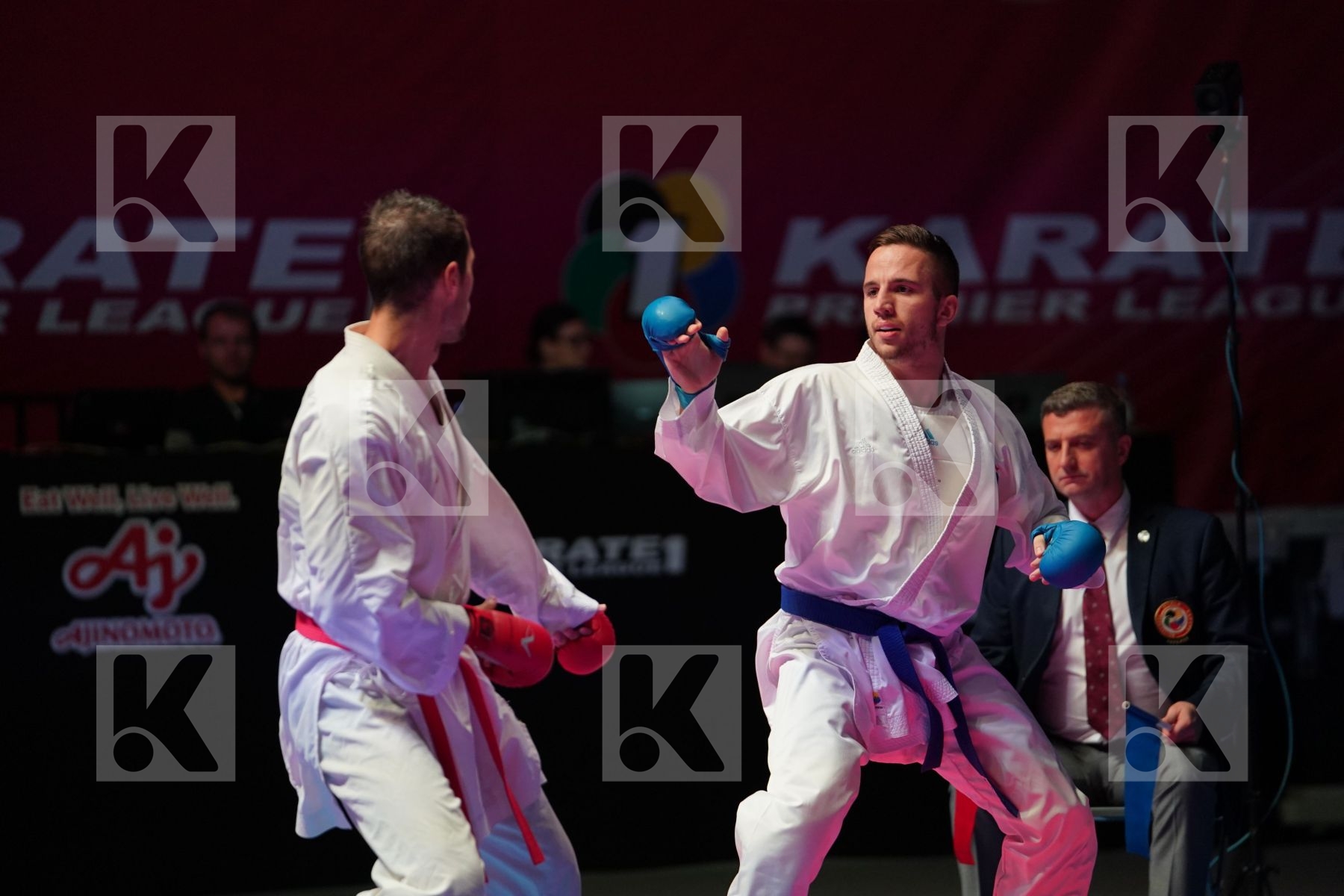 MIJALKOVIC UROS (SERBIA) vs DA COSTA JESSIE (FRANCE) in Senior Kumite -84 Kg - Bronze bout