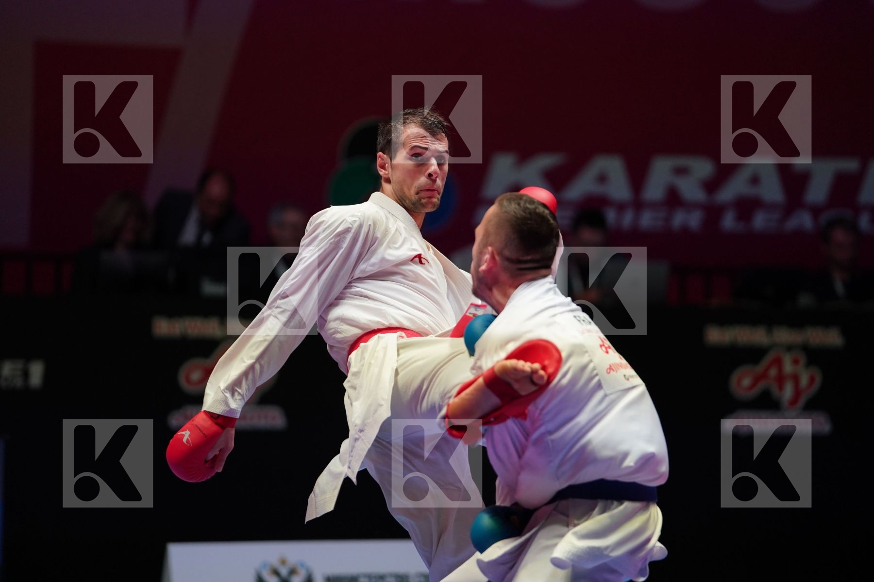 MIJALKOVIC UROS (SERBIA) vs DA COSTA JESSIE (FRANCE) in Senior Kumite -84 Kg - Bronze bout