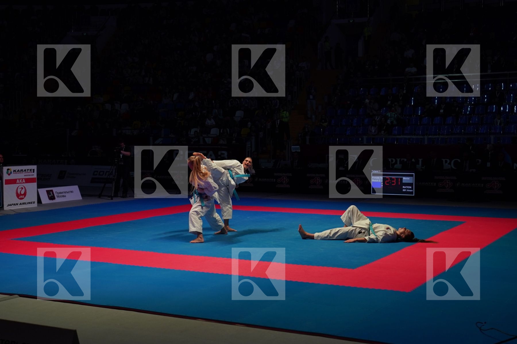 RUSSIAN FEDERATION in Senior Team Female Kata - Bronze bout