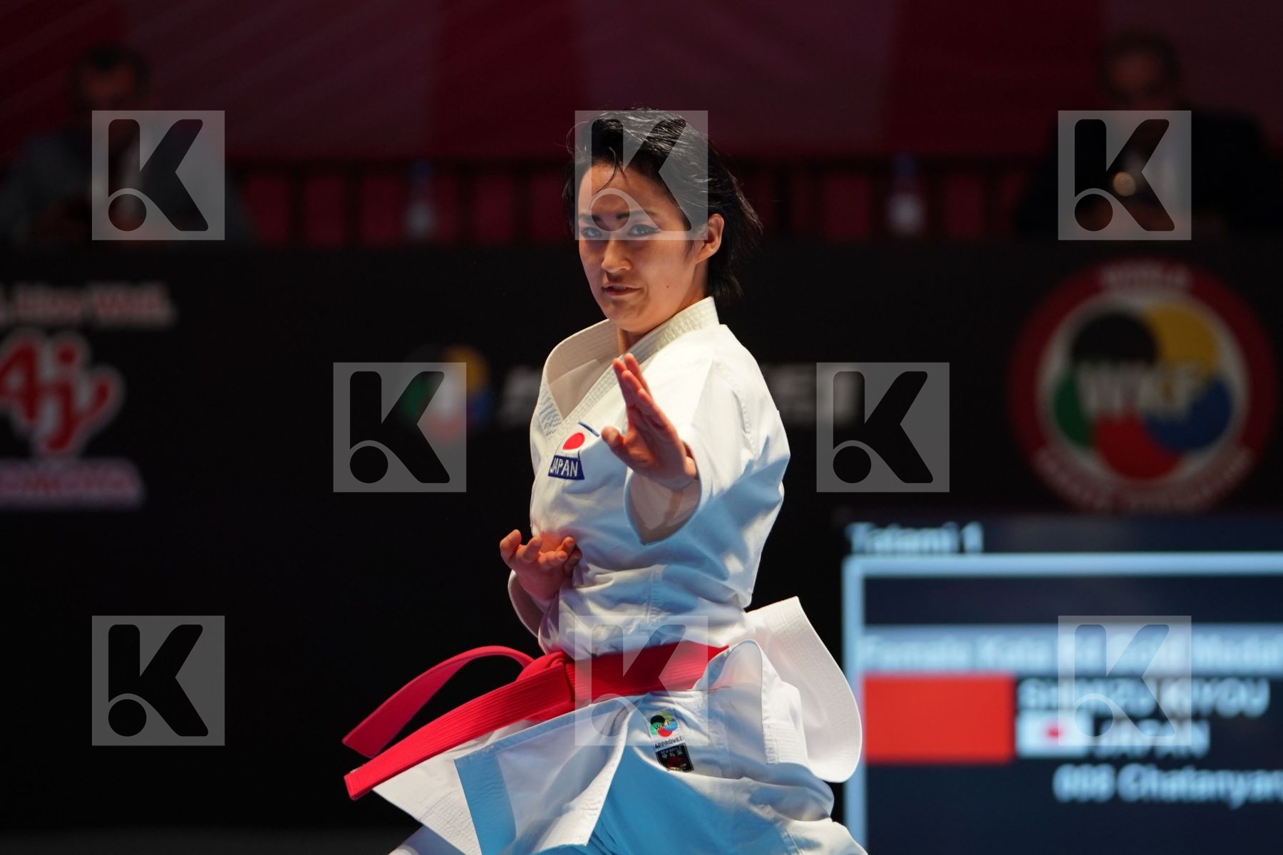 SHIMIZU KIYOU (JAPAN) in Senior Female Kata - Gold bout